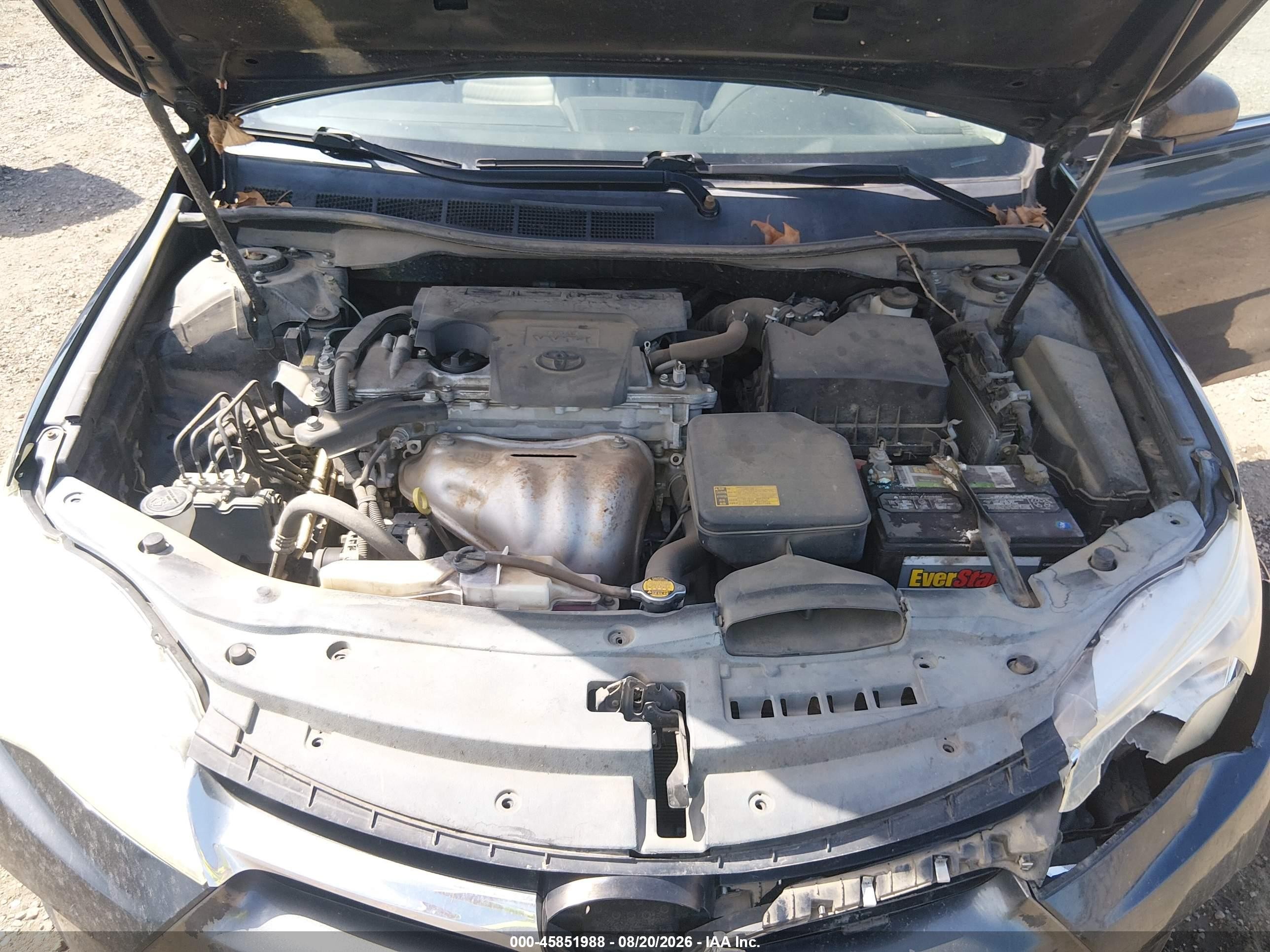 2015 Toyota Camry Le Blue vin: 4T4BF1FK8FR461813