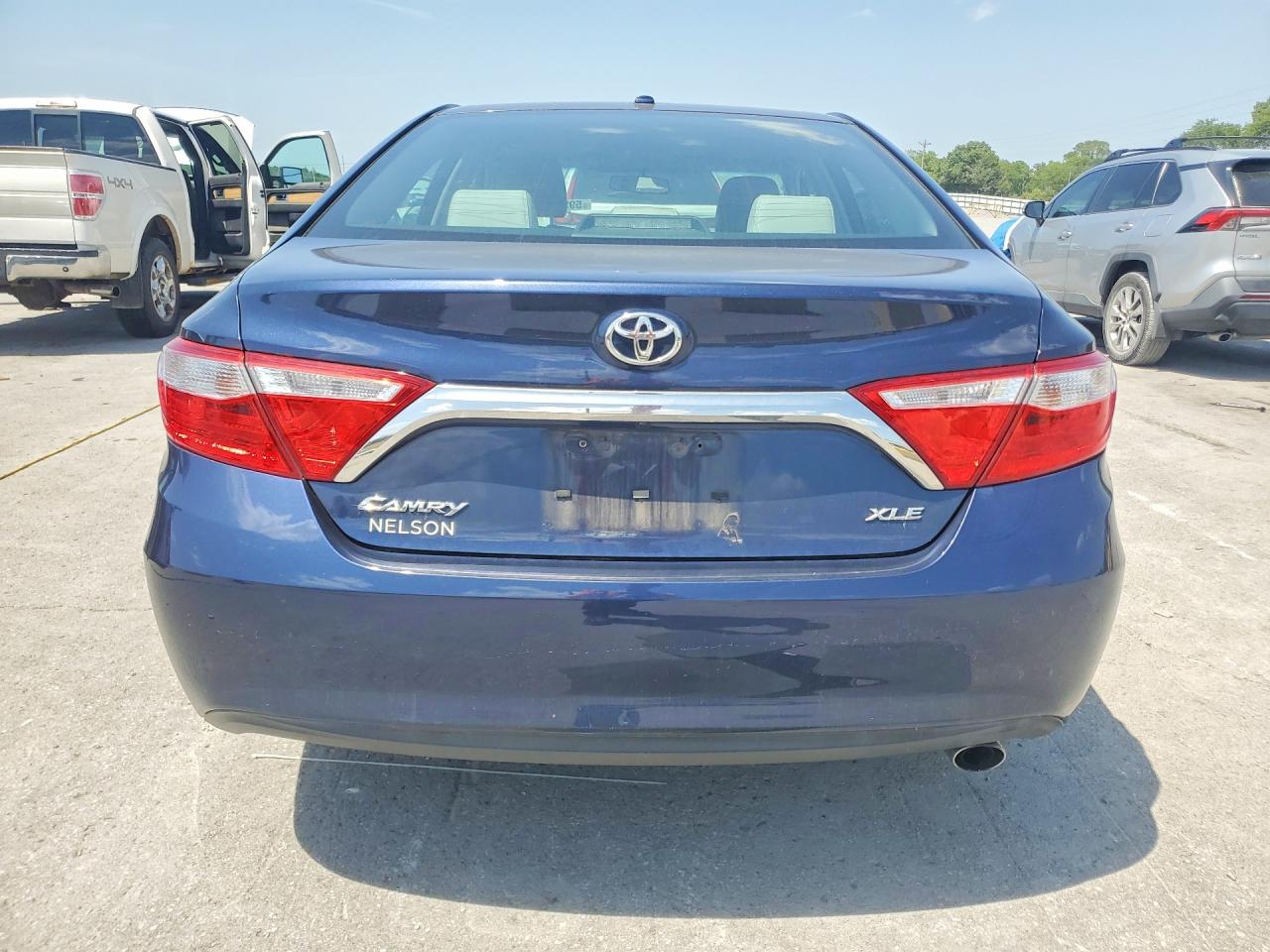 2015 Toyota Camry Xle Синий vin: 4T4BF1FK8FR477283