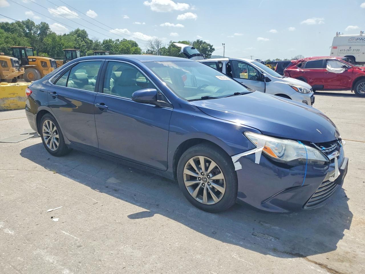 2015 Toyota Camry Xle Синий vin: 4T4BF1FK8FR477283