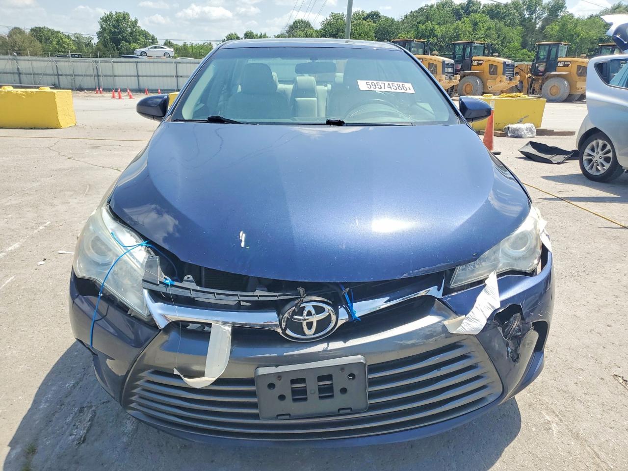 2015 Toyota Camry Xle Синий vin: 4T4BF1FK8FR477283