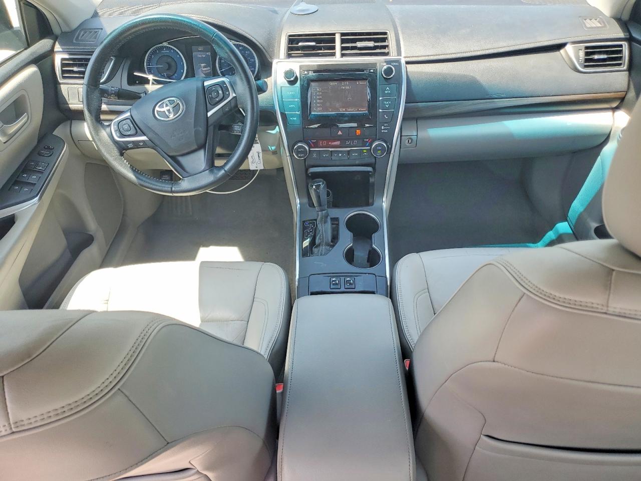 2015 Toyota Camry Xle Синий vin: 4T4BF1FK8FR477283
