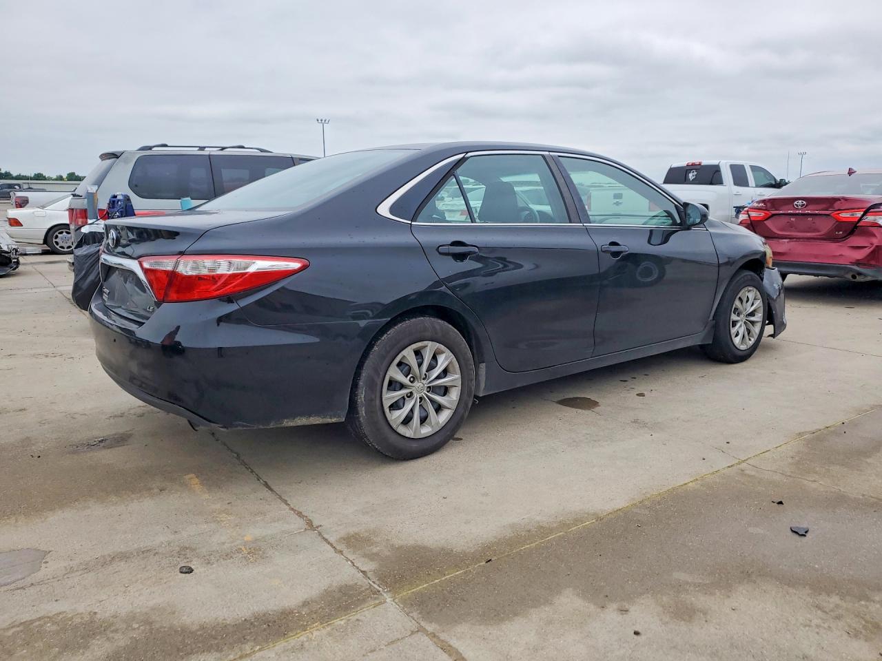 2015 Toyota Camry Le Black vin: 4T4BF1FK8FR478546