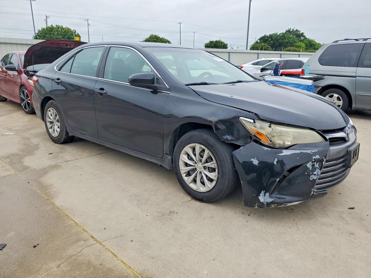 2015 Toyota Camry Le Black vin: 4T4BF1FK8FR478546
