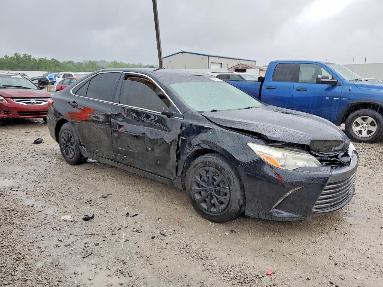 2015 Toyota Camry Le Black vin: 4T4BF1FK8FR480085