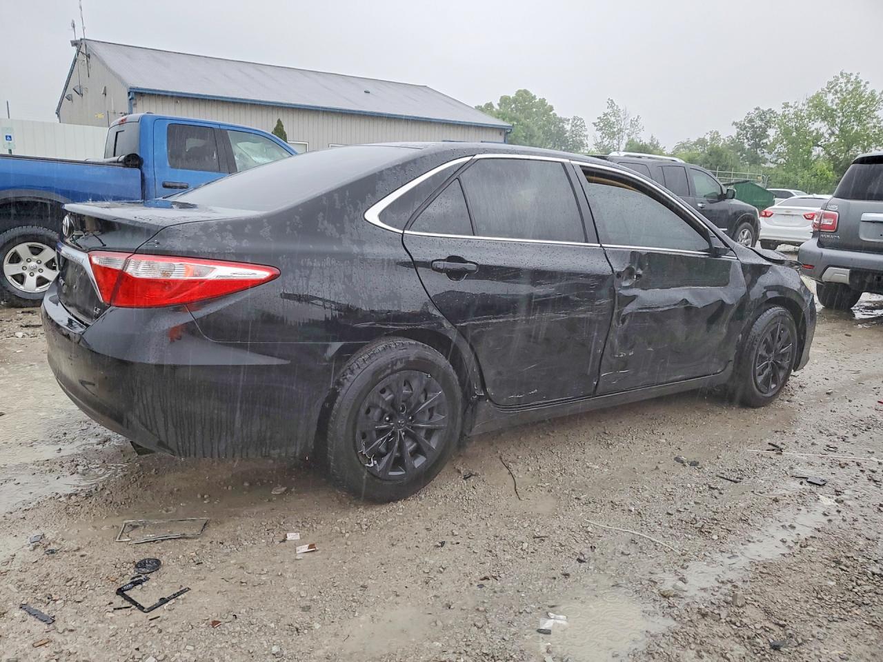 2015 Toyota Camry Le Black vin: 4T4BF1FK8FR480085