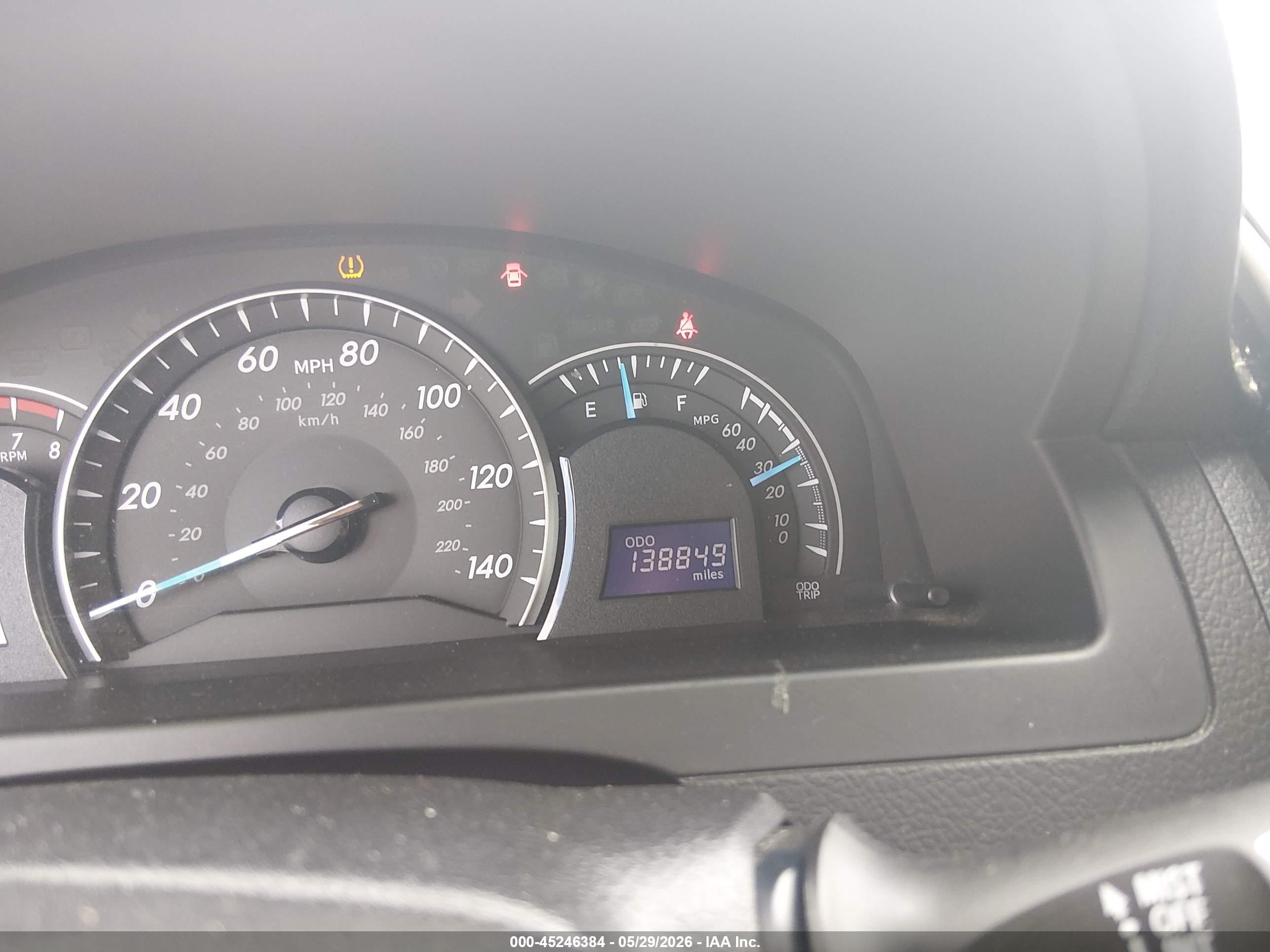 2012 Toyota Camry Le Green vin: 4T4BF1FK9CR165064
