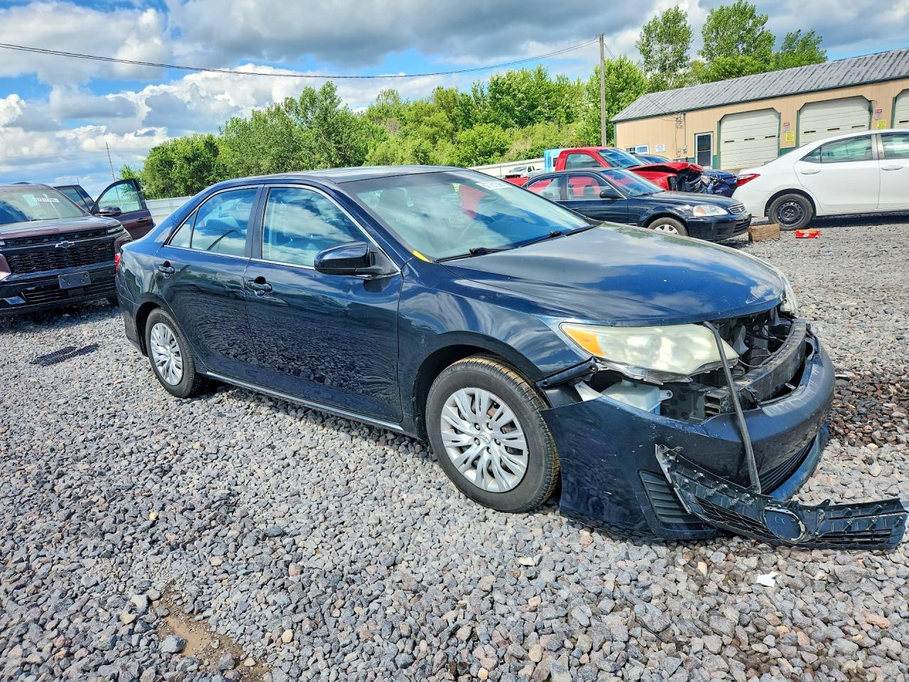 2012 Toyota Camry Le Black vin: 4T4BF1FK9CR177750