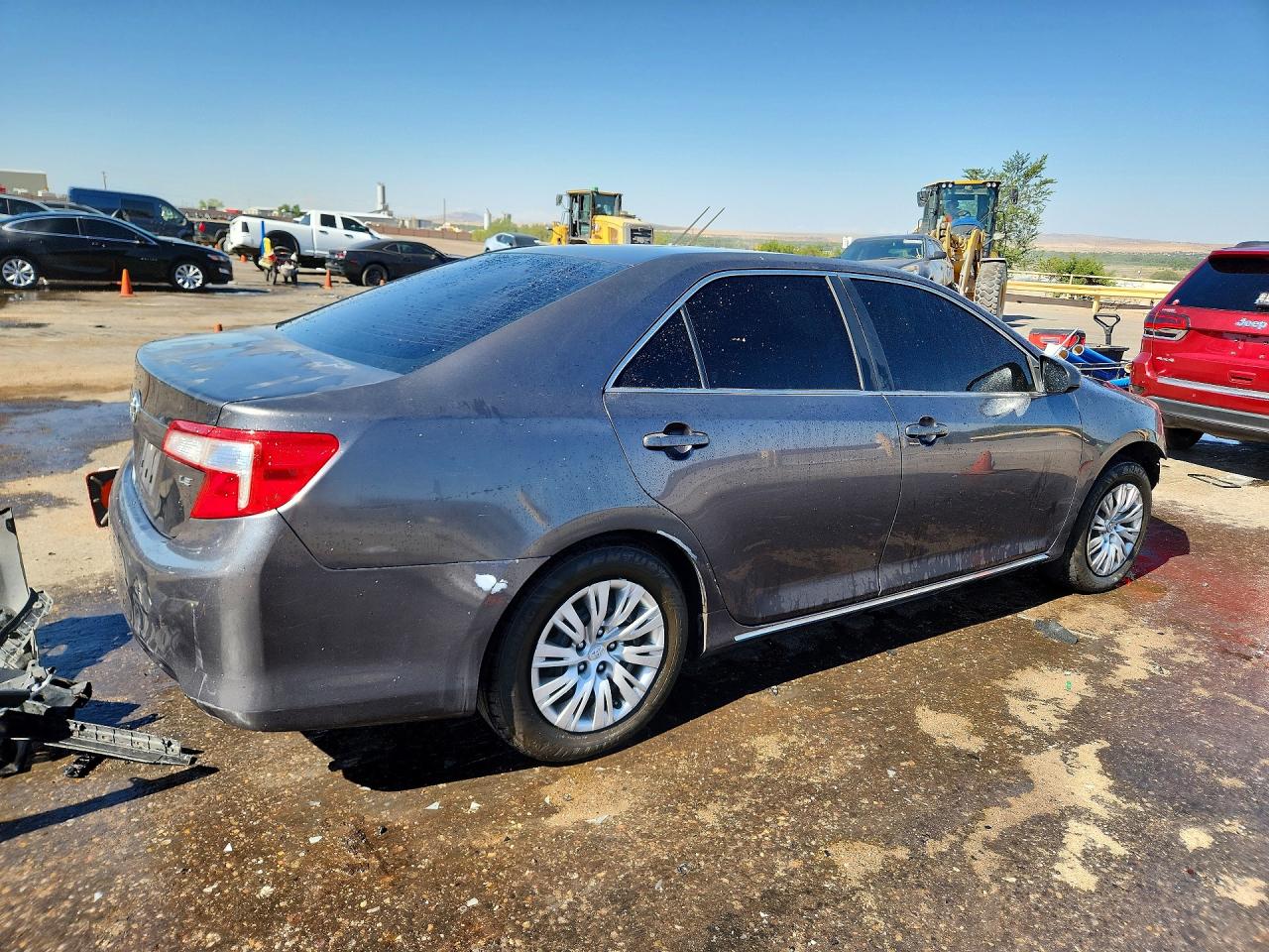 2012 Toyota Camry Le Gray vin: 4T4BF1FK9CR181006