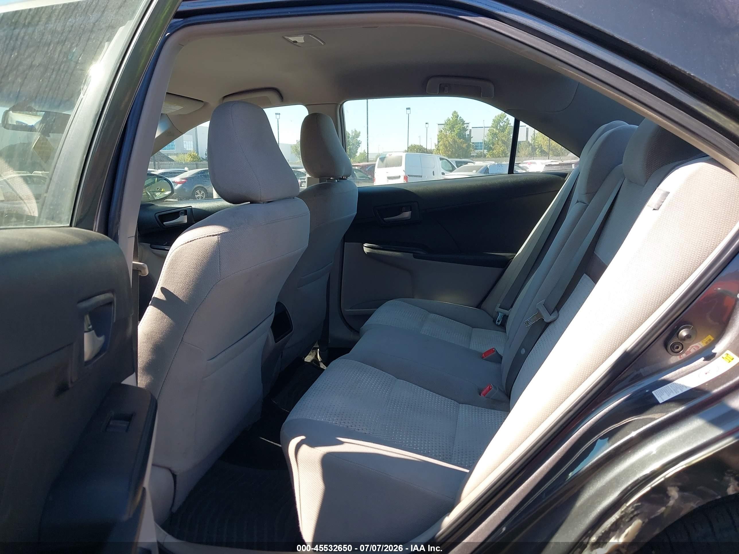 2012 Toyota Camry Le Gray vin: 4T4BF1FK9CR184293