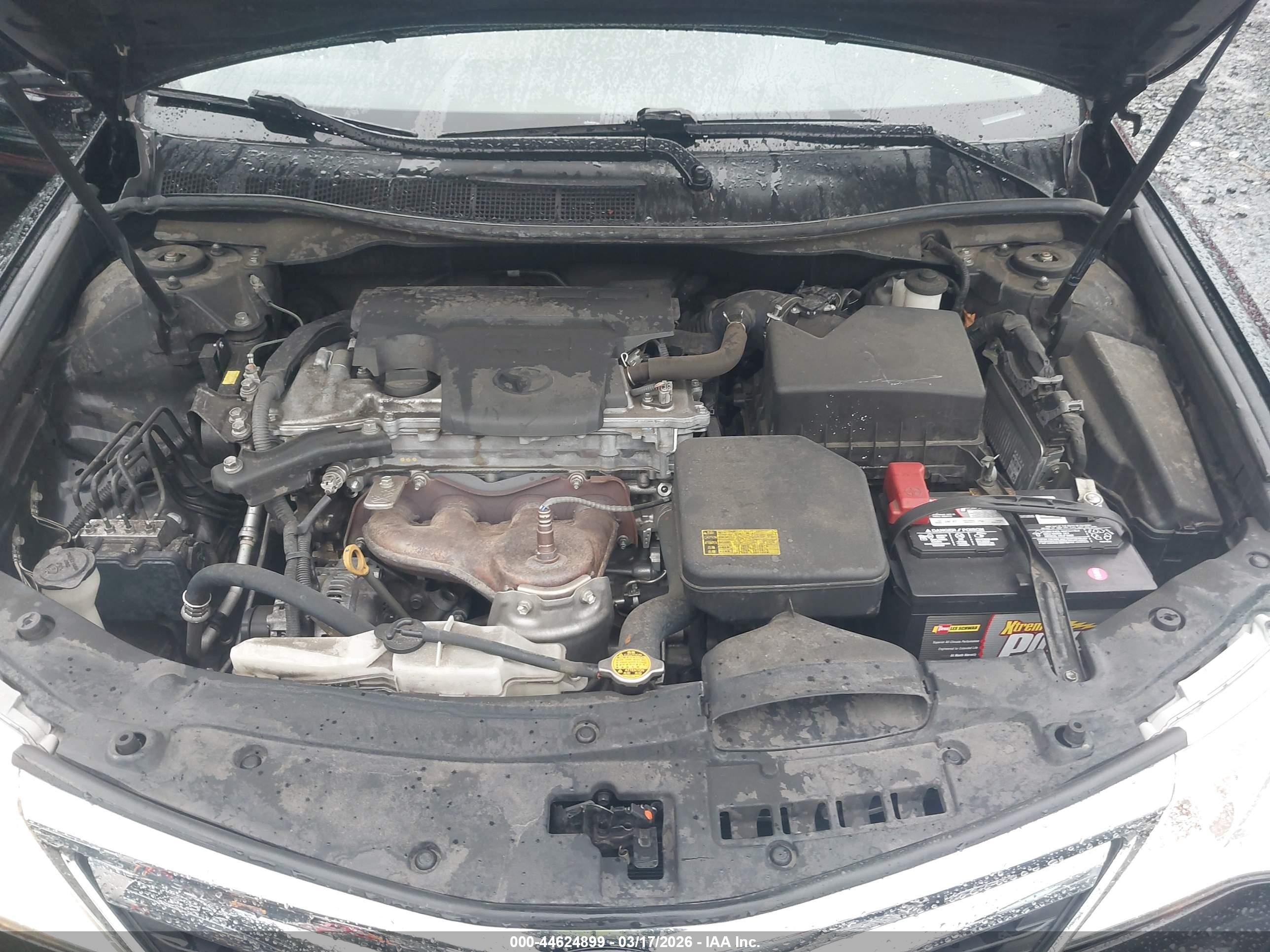 2012 Toyota Camry Le Черный vin: 4T4BF1FK9CR185041