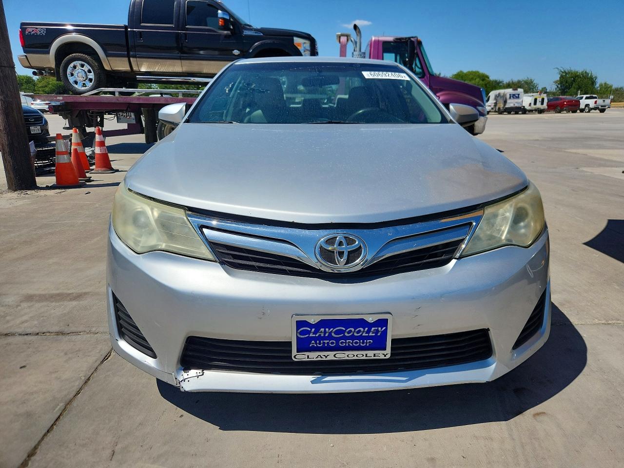2012 Toyota Camry Le Серебряный vin: 4T4BF1FK9CR195634