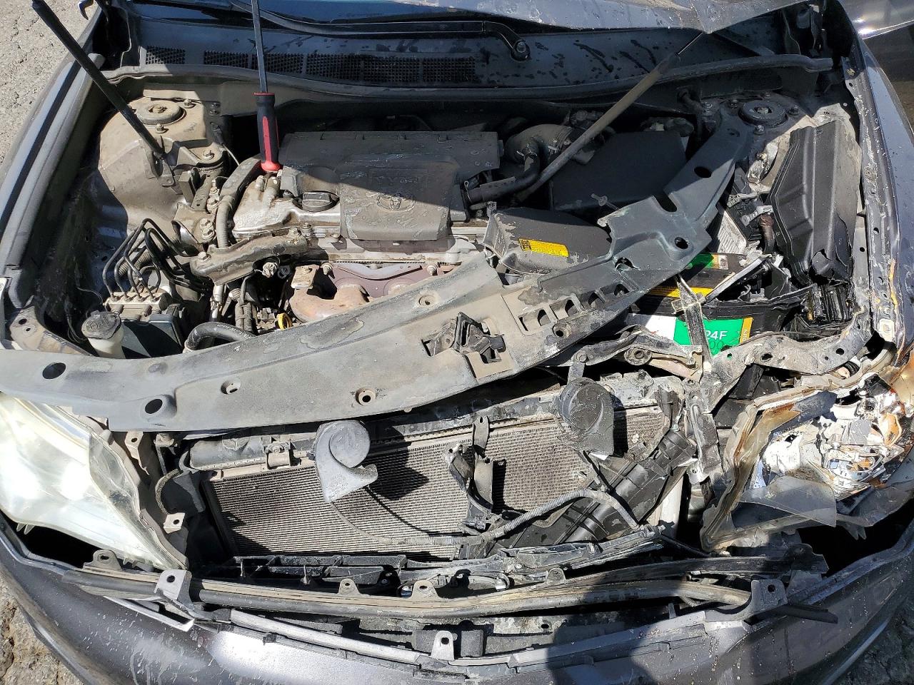 2012 Toyota Camry Le Gray vin: 4T4BF1FK9CR206700
