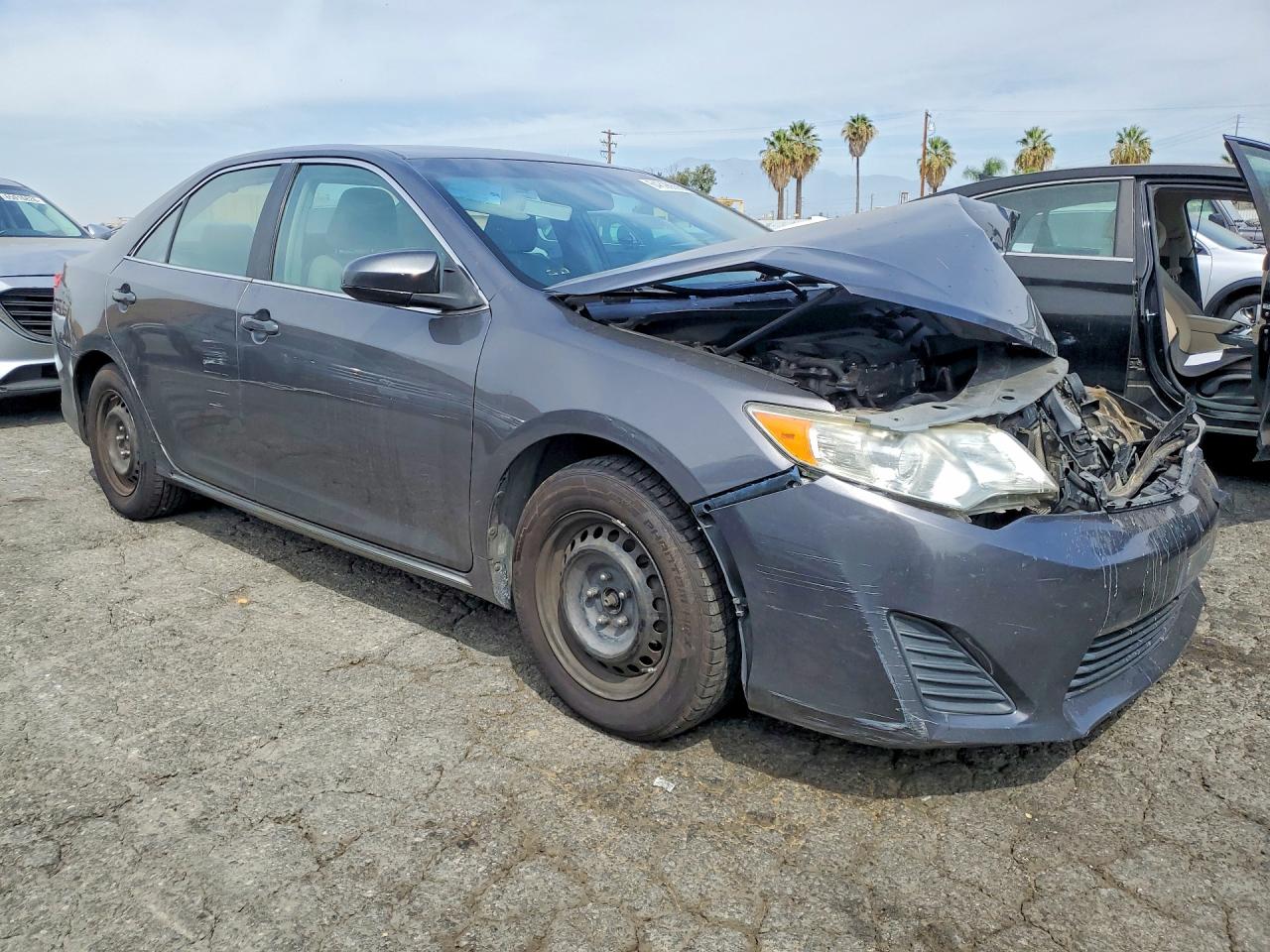 2012 Toyota Camry Le Gray vin: 4T4BF1FK9CR206700