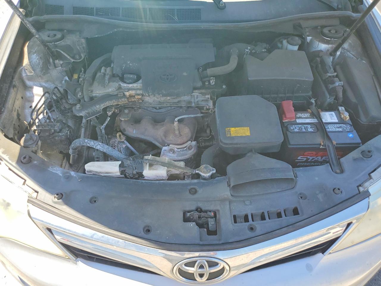 2012 Toyota Camry Xle Silver vin: 4T4BF1FK9CR225750