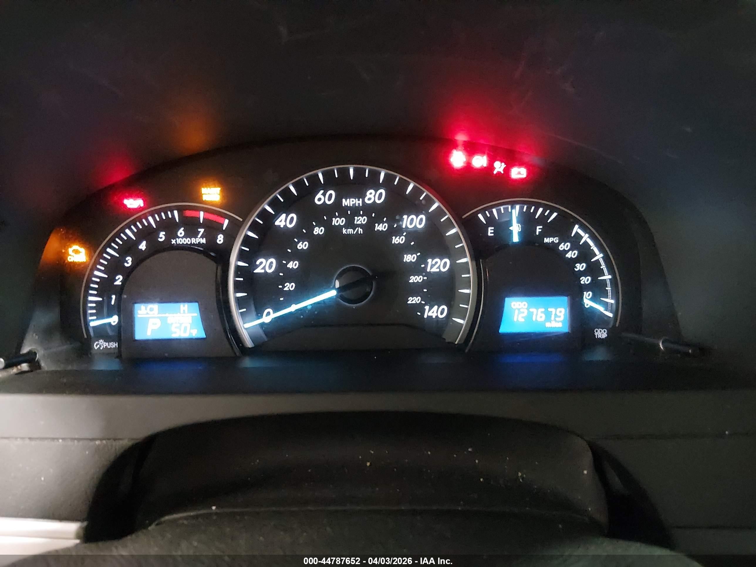 2012 Toyota Camry Le Gray vin: 4T4BF1FK9CR243083