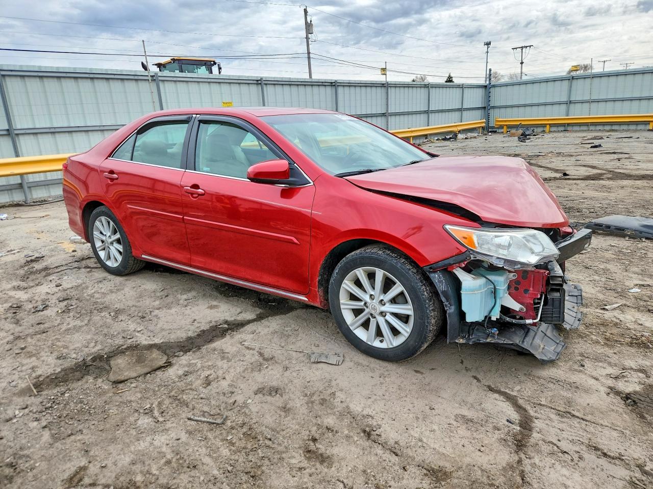 2012 Toyota Camry Xle Red vin: 4T4BF1FK9CR247005
