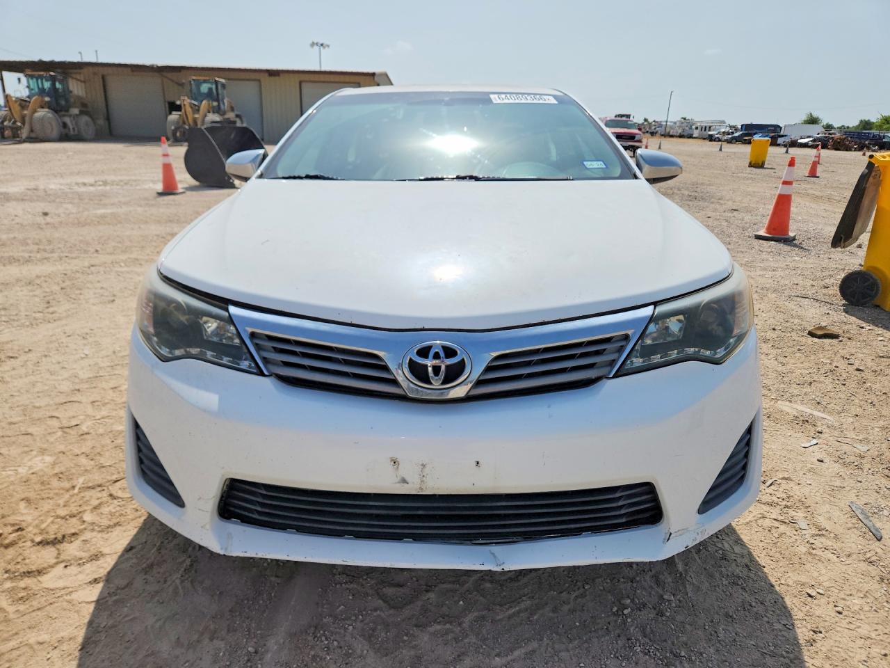 2012 Toyota Camry L Белый vin: 4T4BF1FK9CR249434