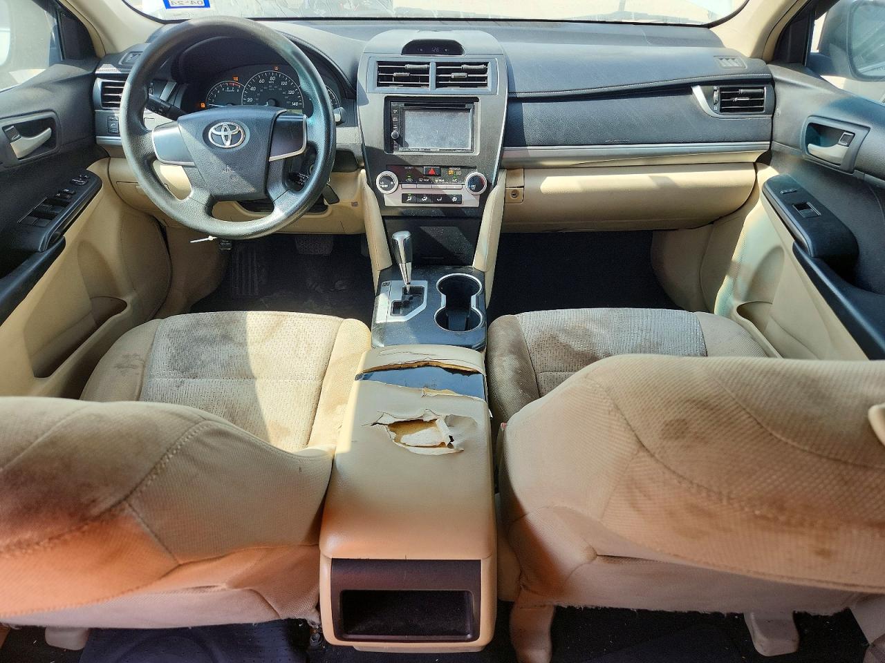 2012 Toyota Camry L Белый vin: 4T4BF1FK9CR249434