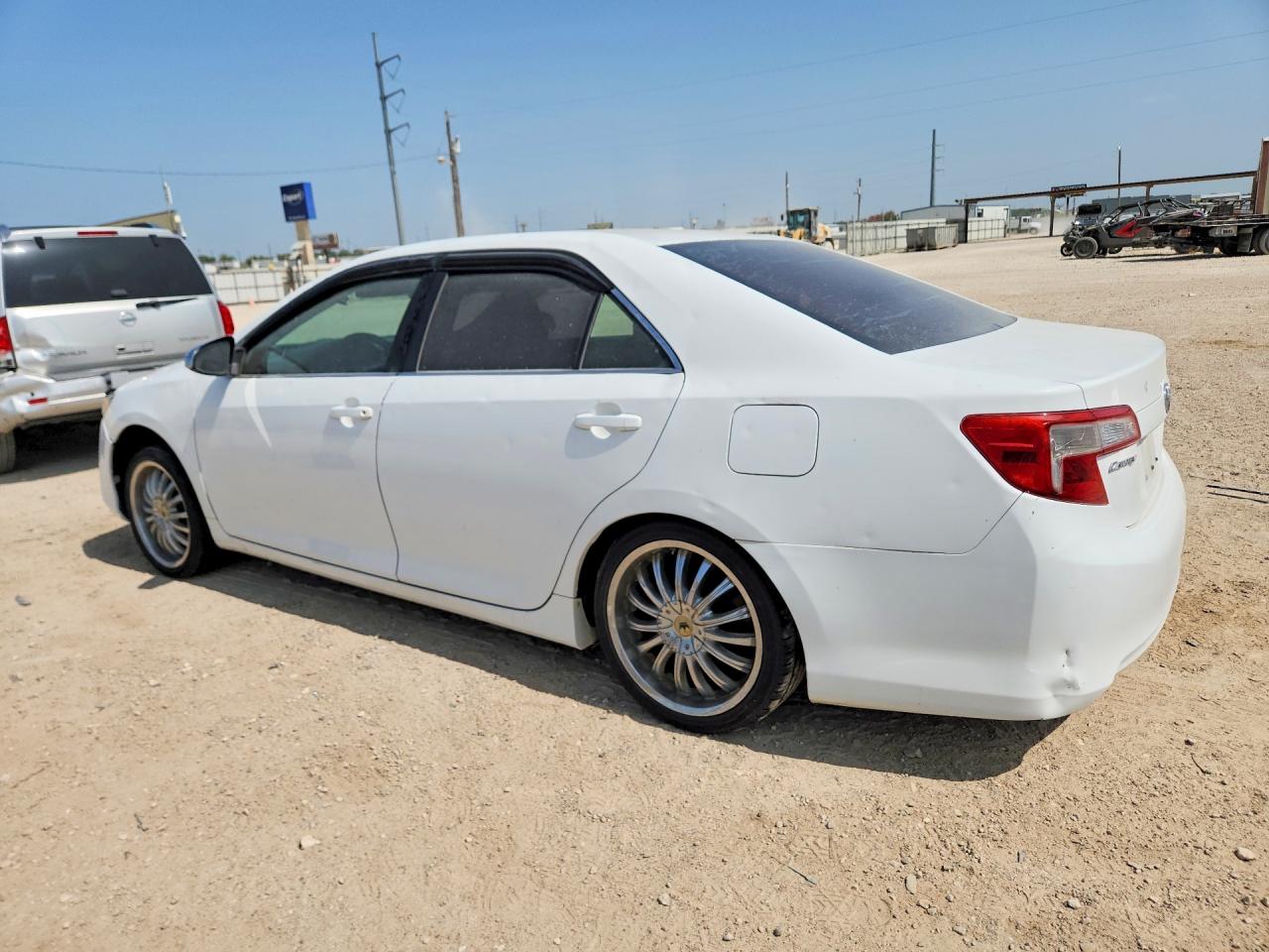 2012 Toyota Camry L Белый vin: 4T4BF1FK9CR249434