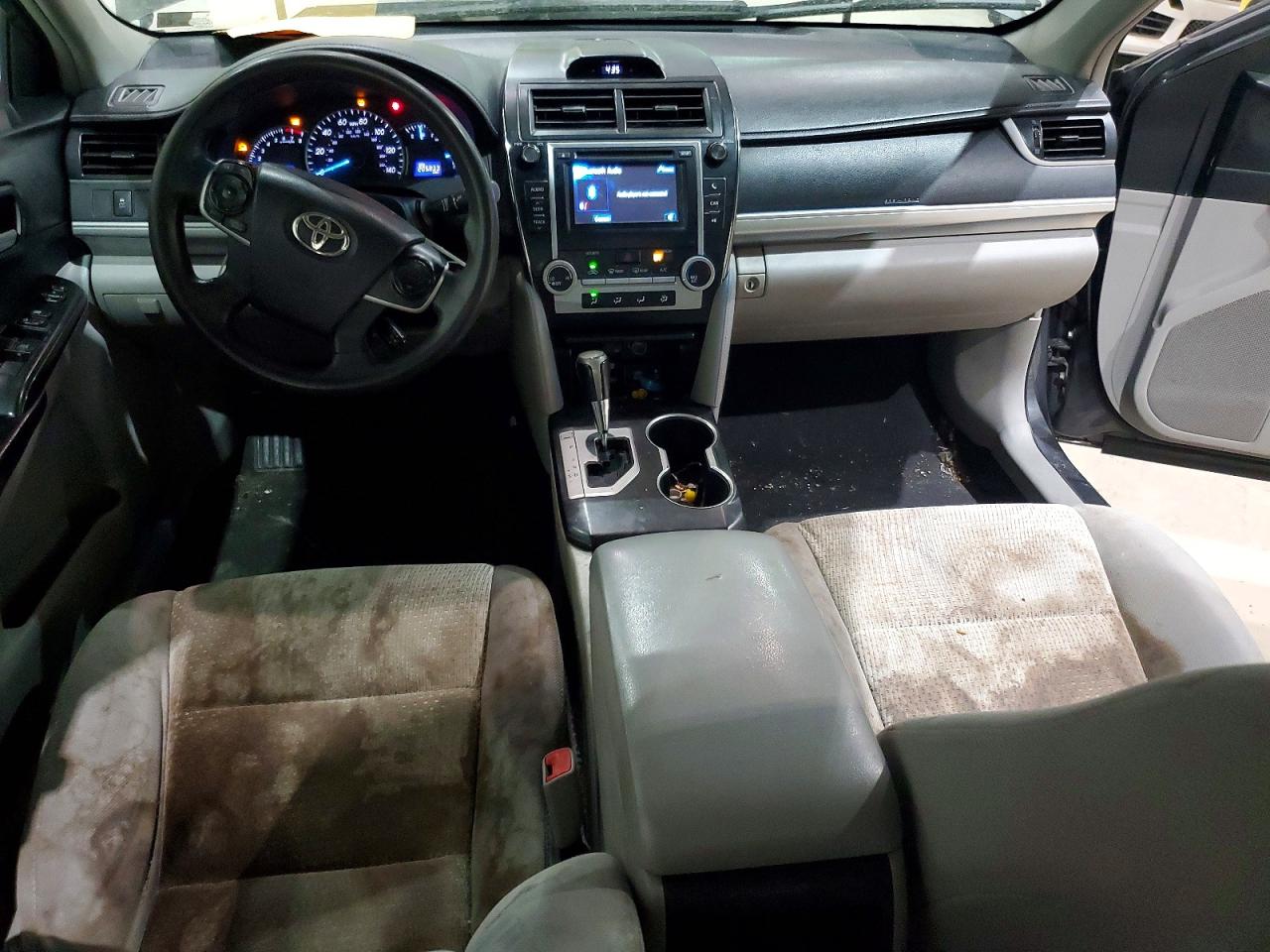 2012 Toyota Camry Le Gray vin: 4T4BF1FK9CR250258