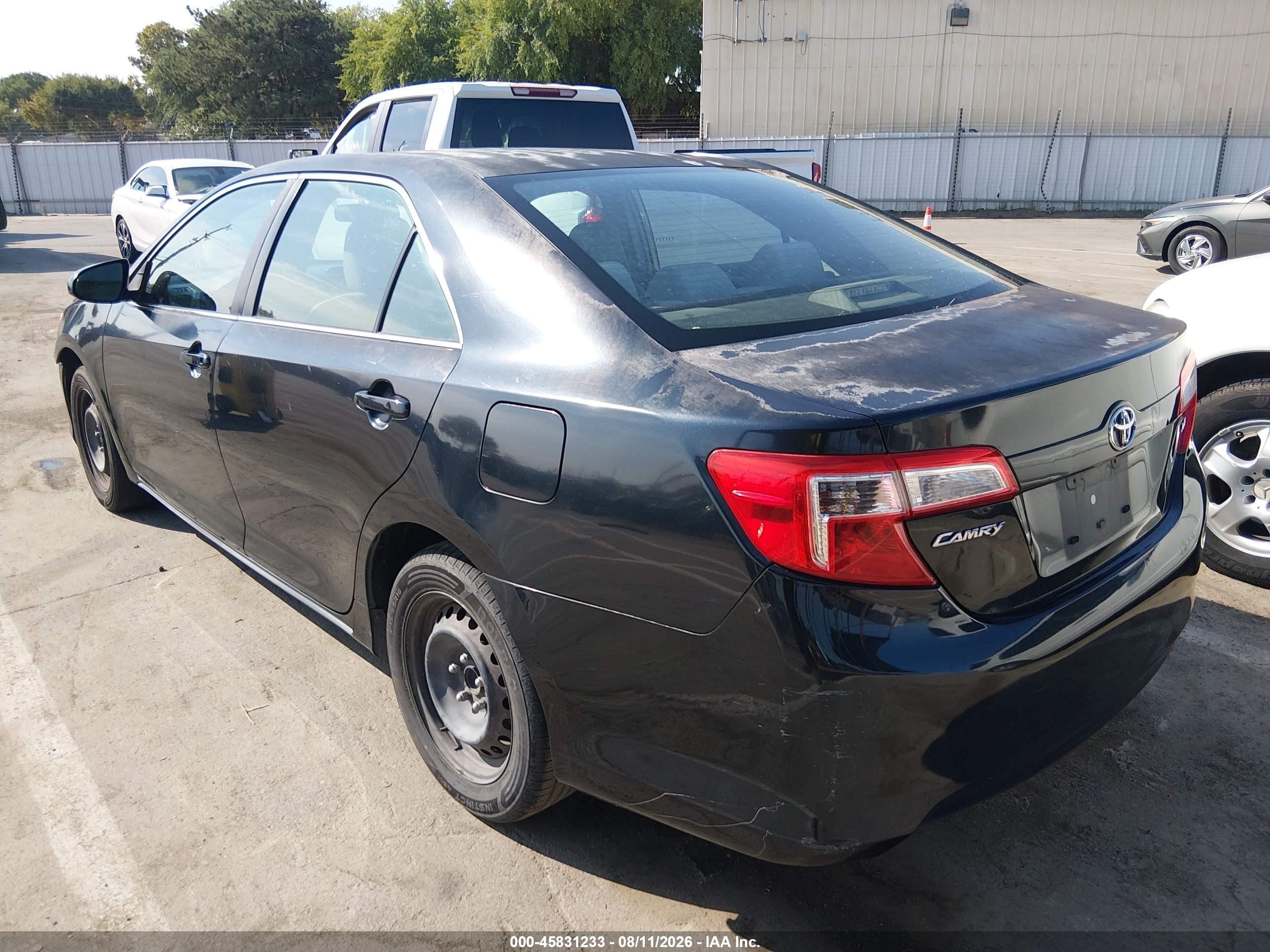 2012 Toyota Camry Le Navy vin: 4T4BF1FK9CR254620