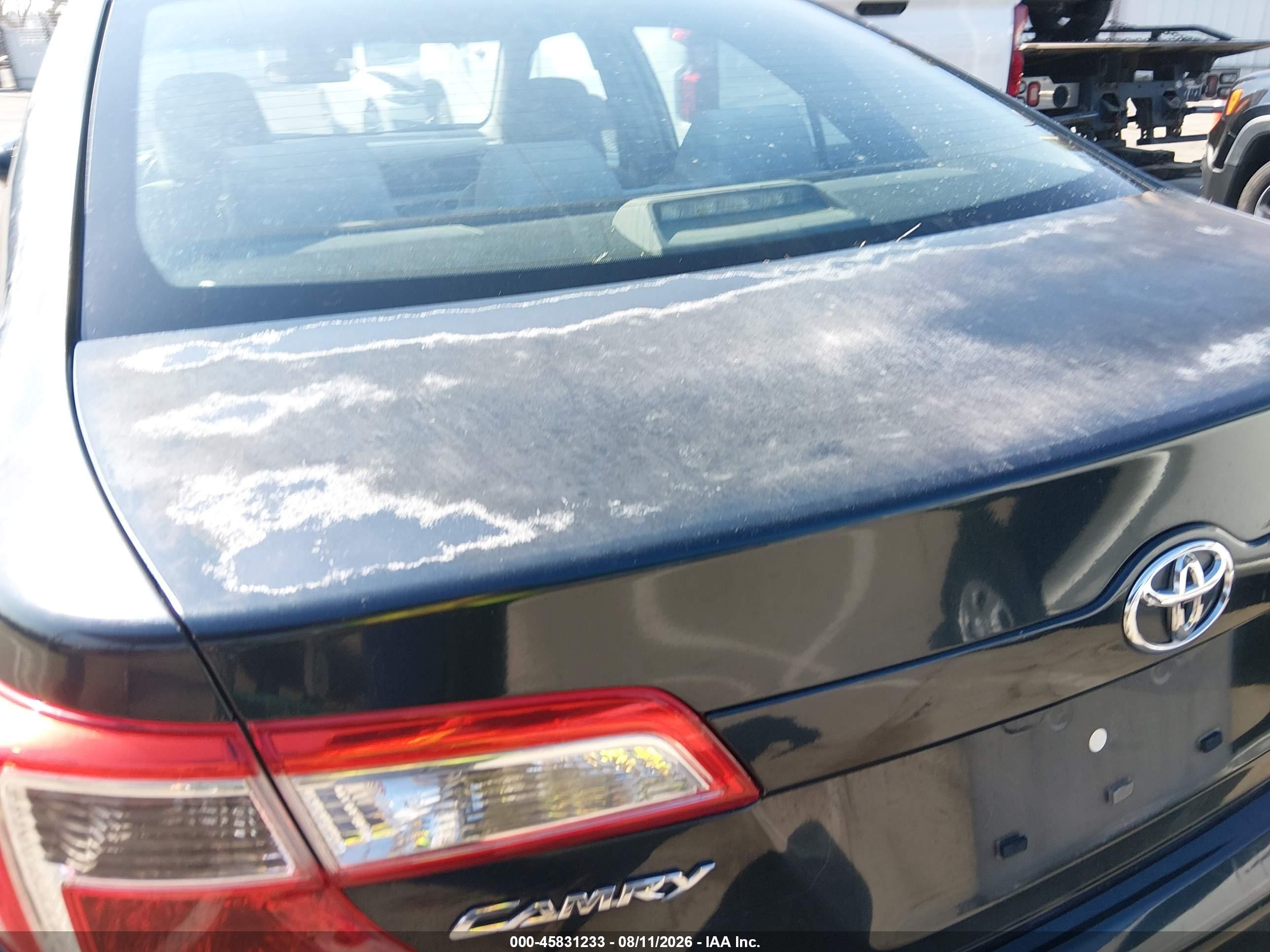 2012 Toyota Camry Le Navy vin: 4T4BF1FK9CR254620