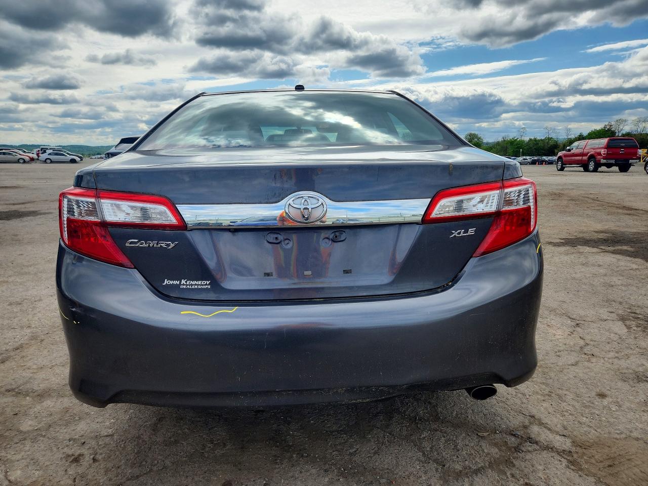 2013 Toyota Camry Xle Gray vin: 4T4BF1FK9DR285996
