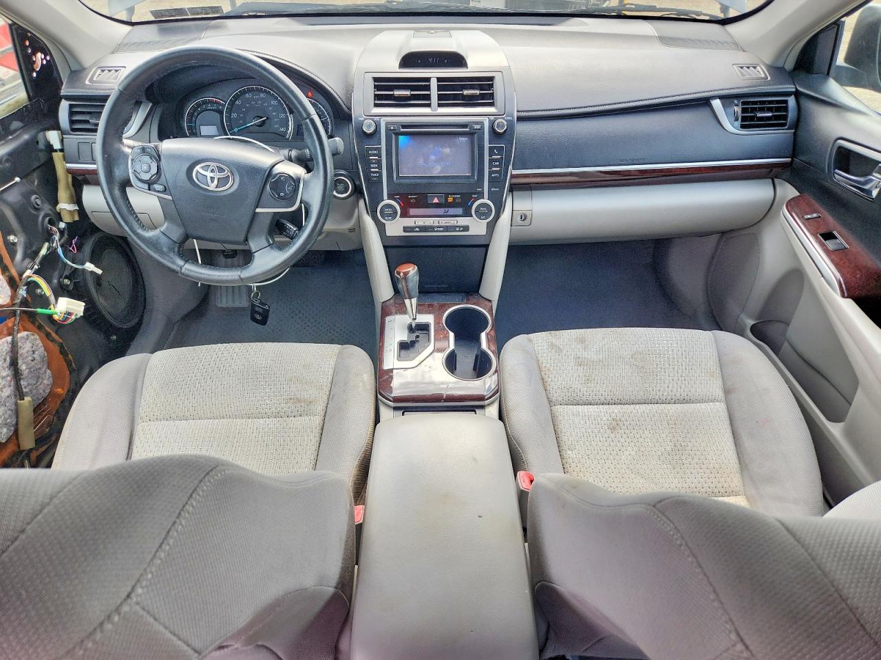 2013 Toyota Camry Xle Gray vin: 4T4BF1FK9DR285996