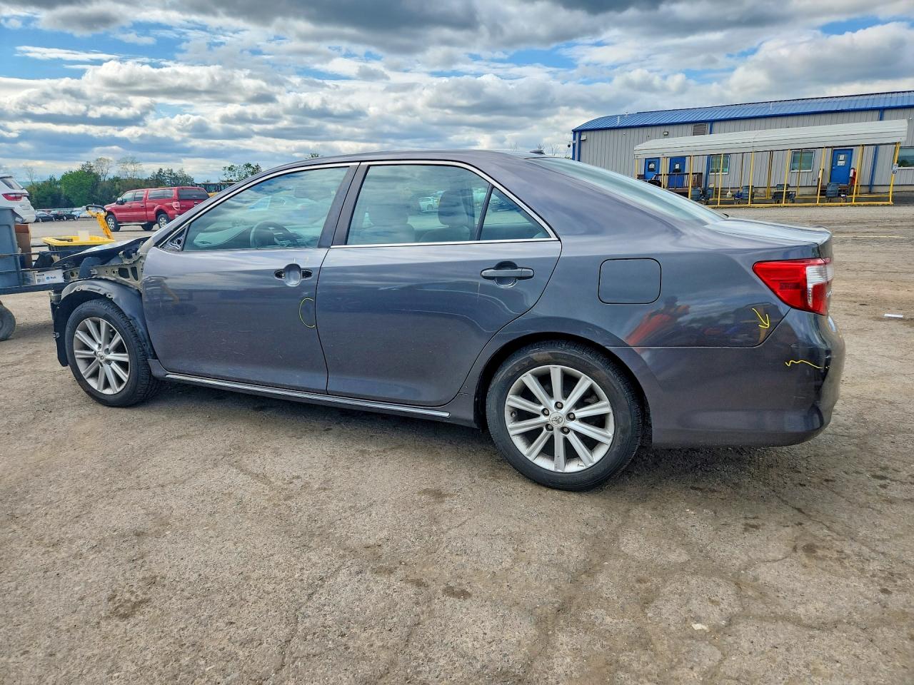 2013 Toyota Camry Xle Gray vin: 4T4BF1FK9DR285996