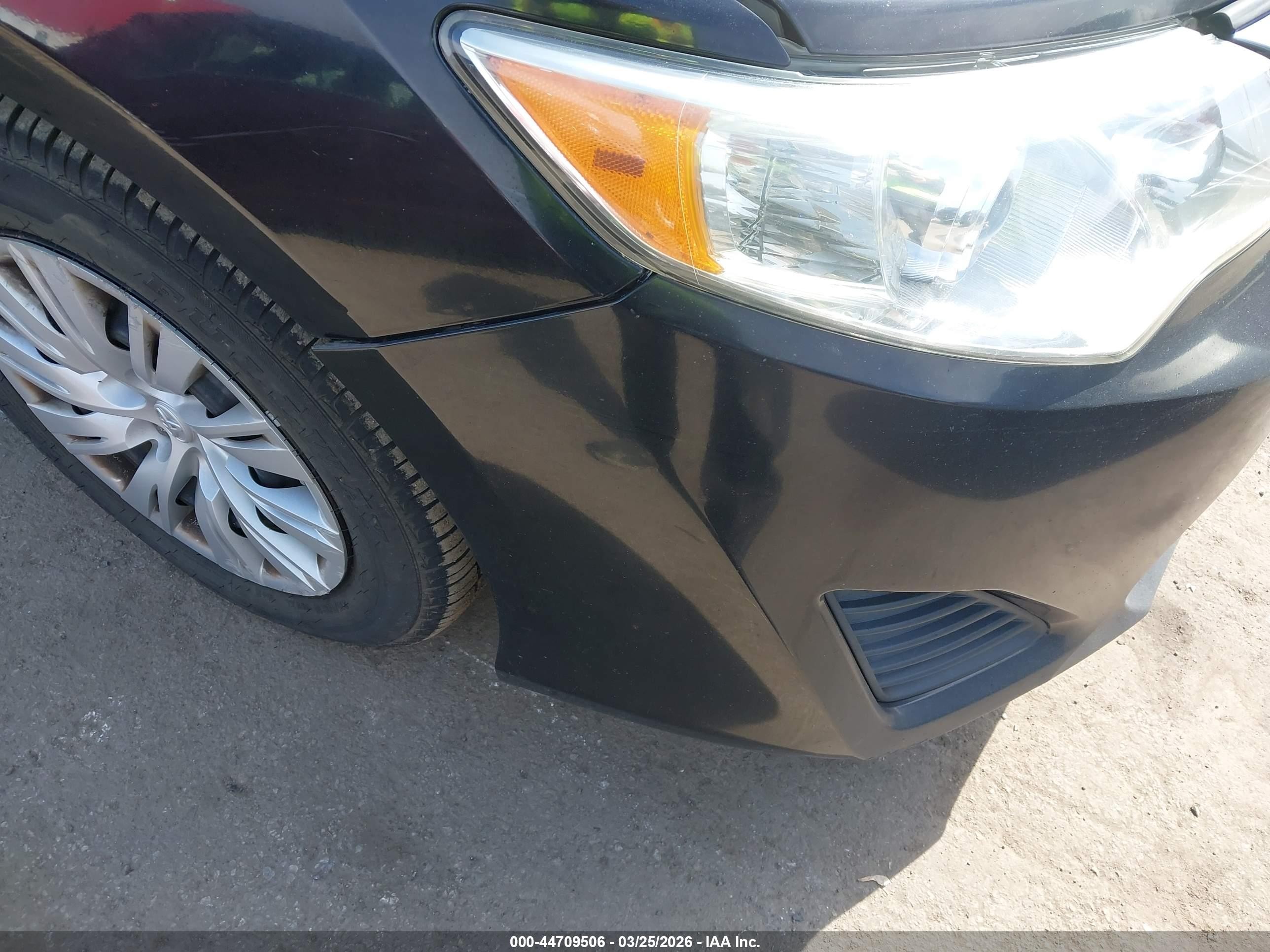 2013 Toyota Camry Le Черный vin: 4T4BF1FK9DR289112