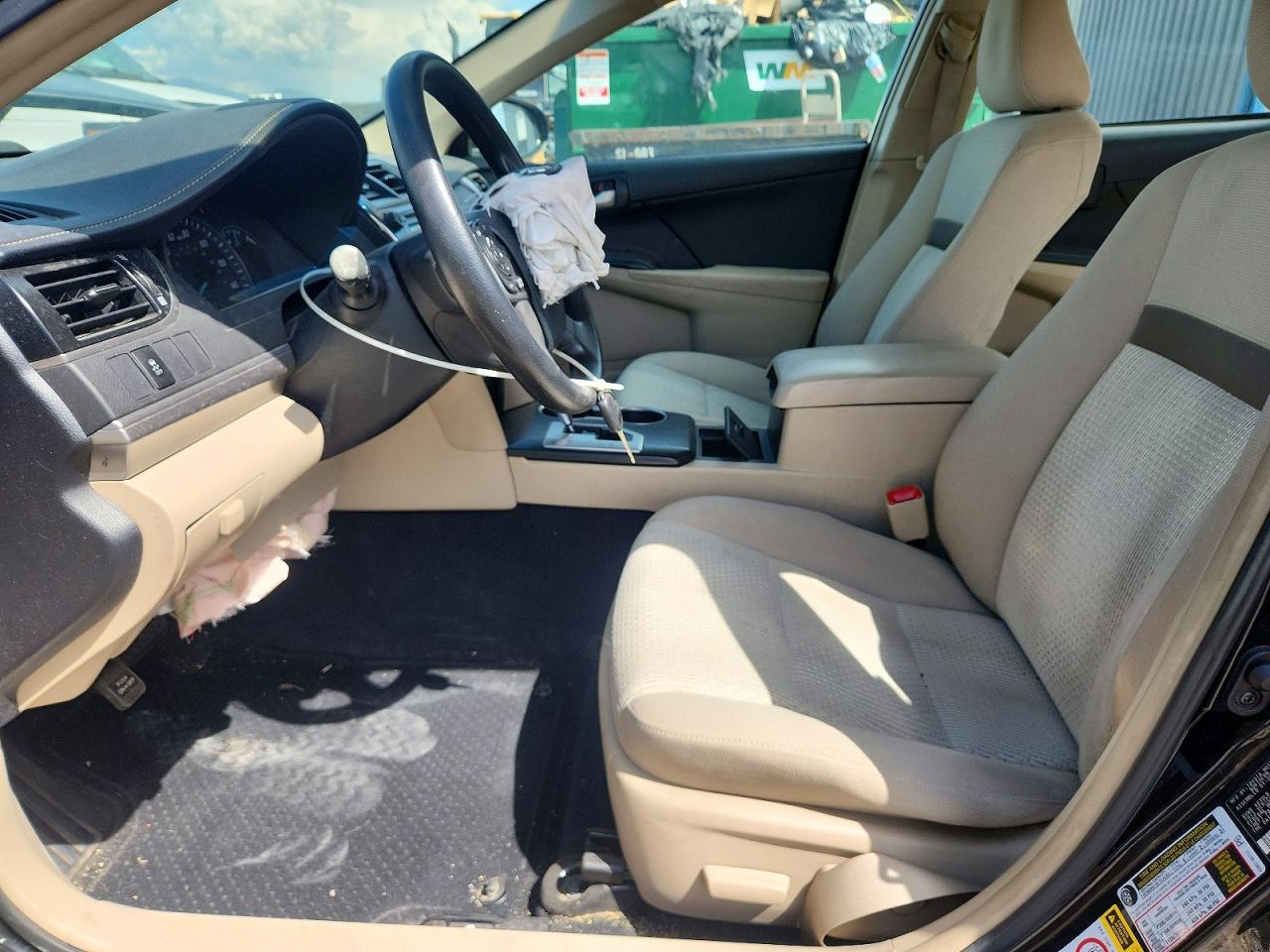 2013 Toyota Camry Le Black vin: 4T4BF1FK9DR293371