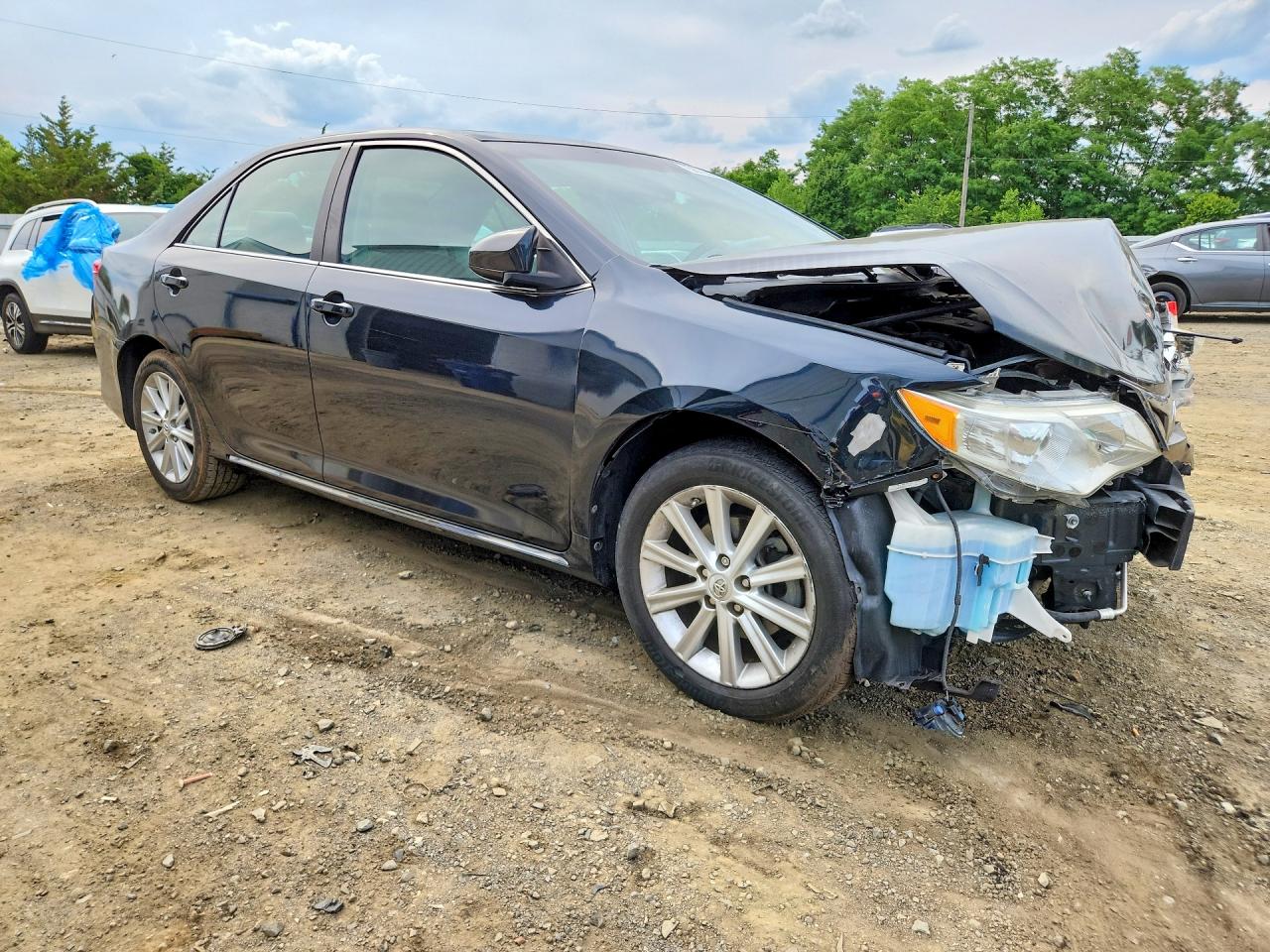 2013 Toyota Camry Xle Black vin: 4T4BF1FK9DR326255