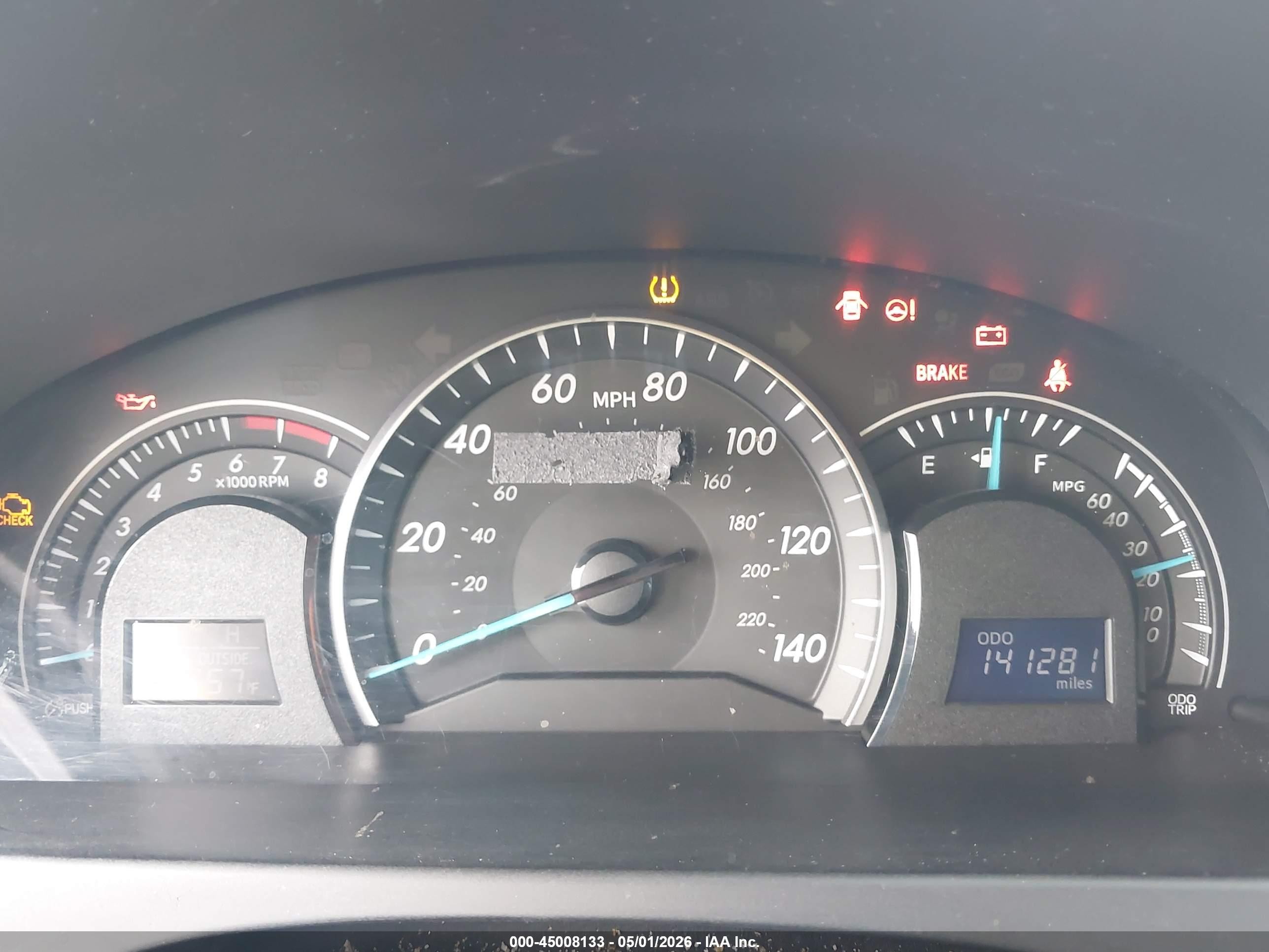 2013 Toyota Camry Le Light Blue vin: 4T4BF1FK9DR329317