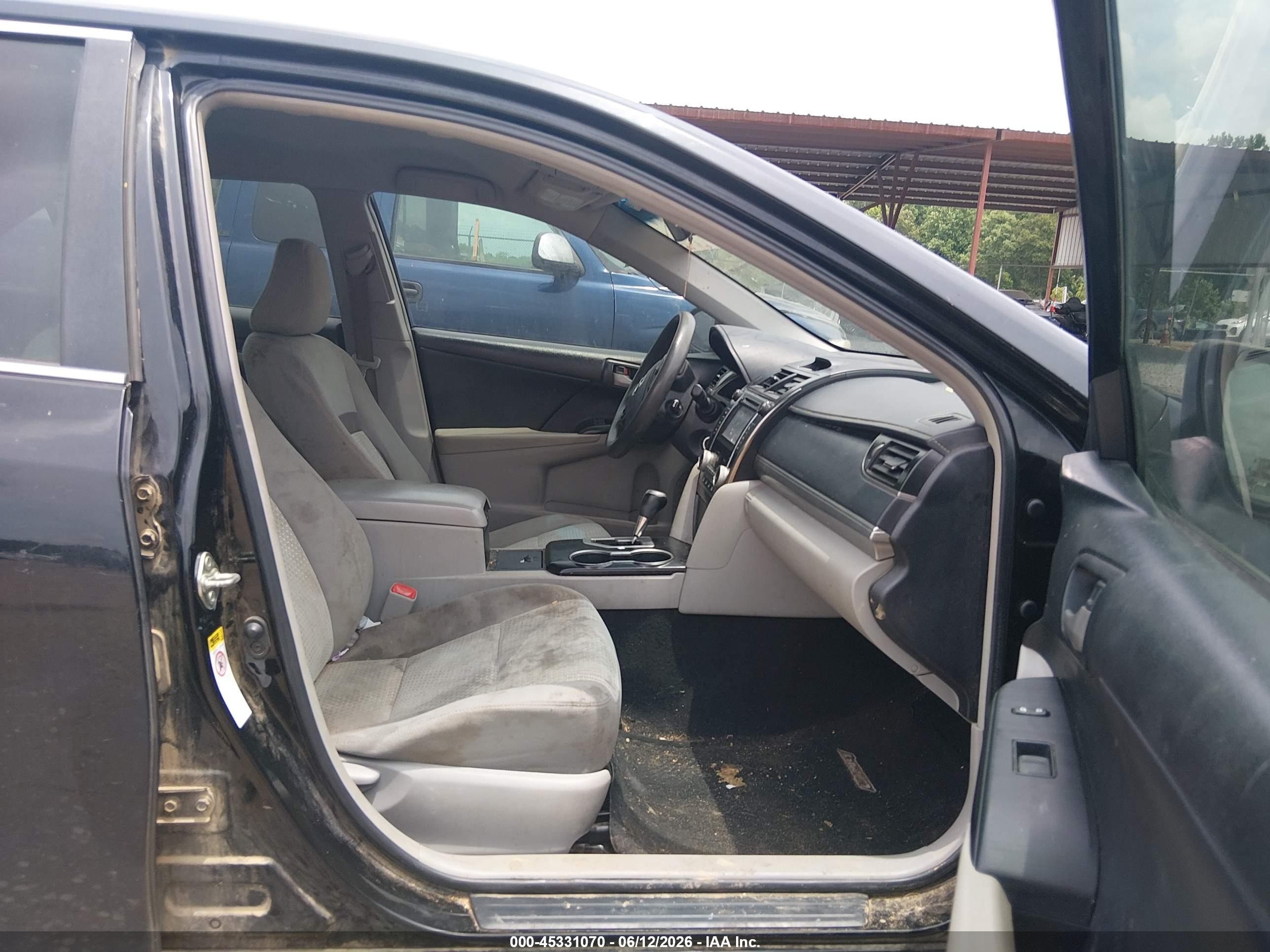 2014 Toyota Camry Le Black vin: 4T4BF1FK9ER350508