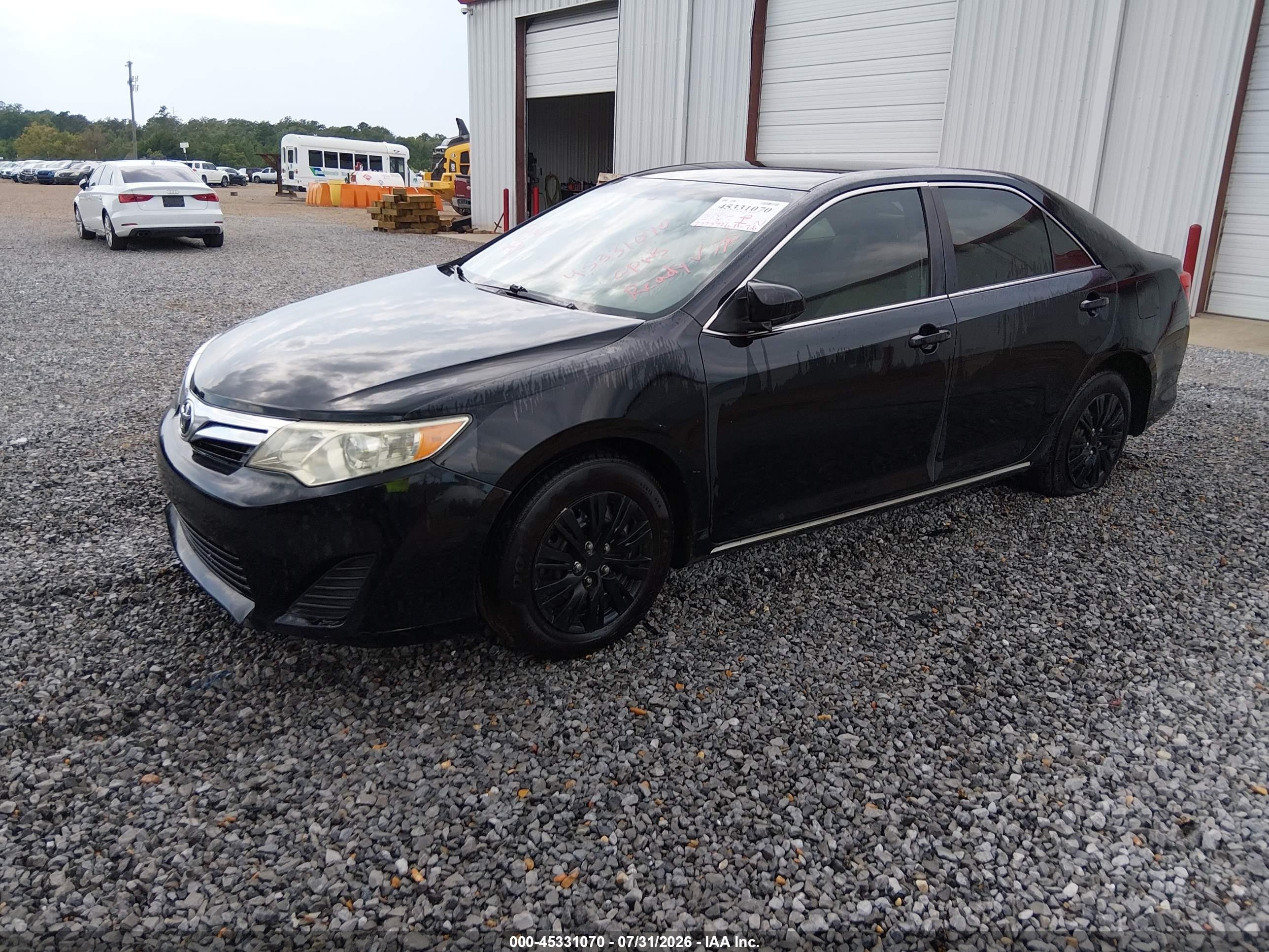 2014 Toyota Camry Le Black vin: 4T4BF1FK9ER350508