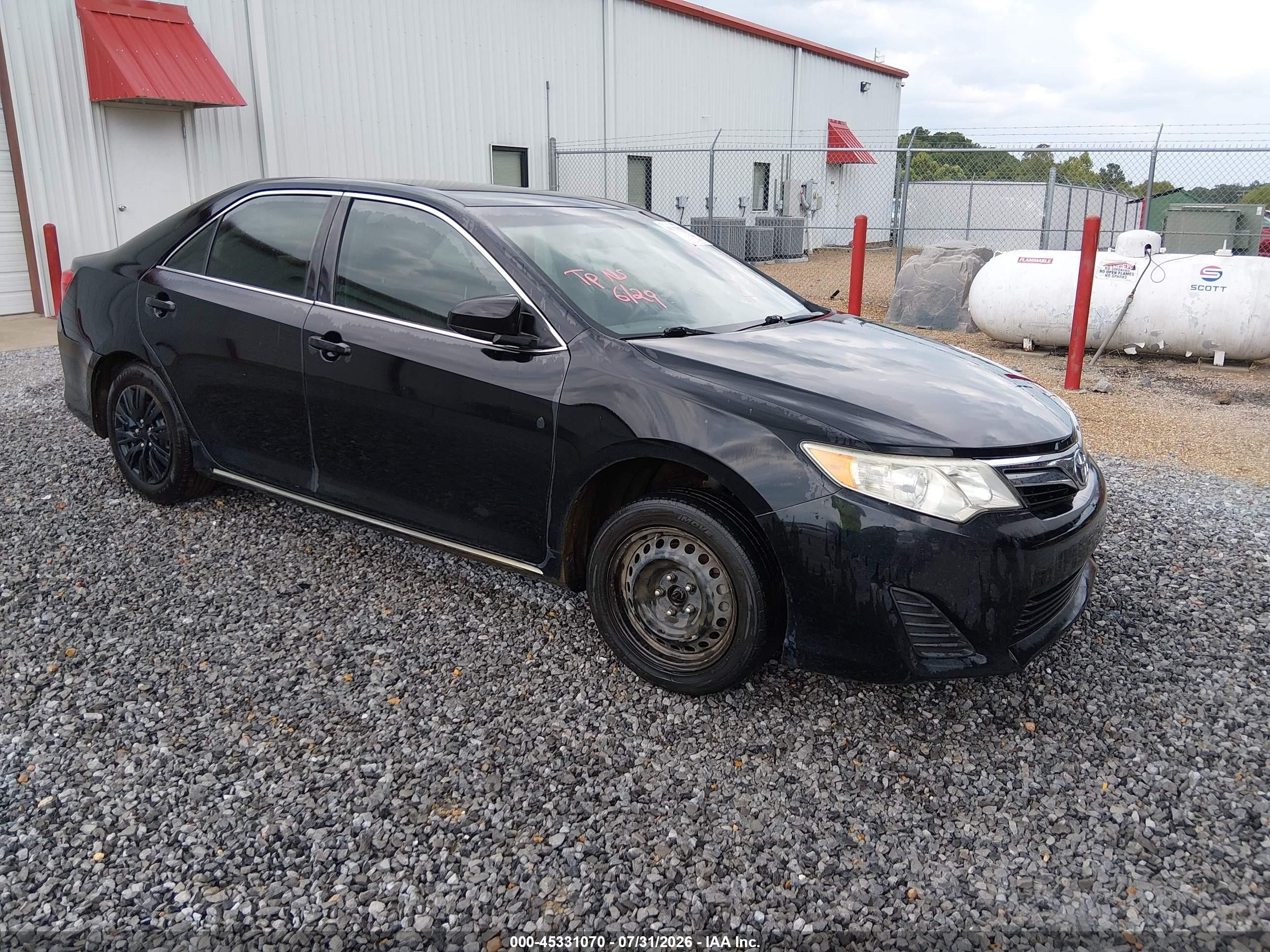 2014 Toyota Camry Le Black vin: 4T4BF1FK9ER350508
