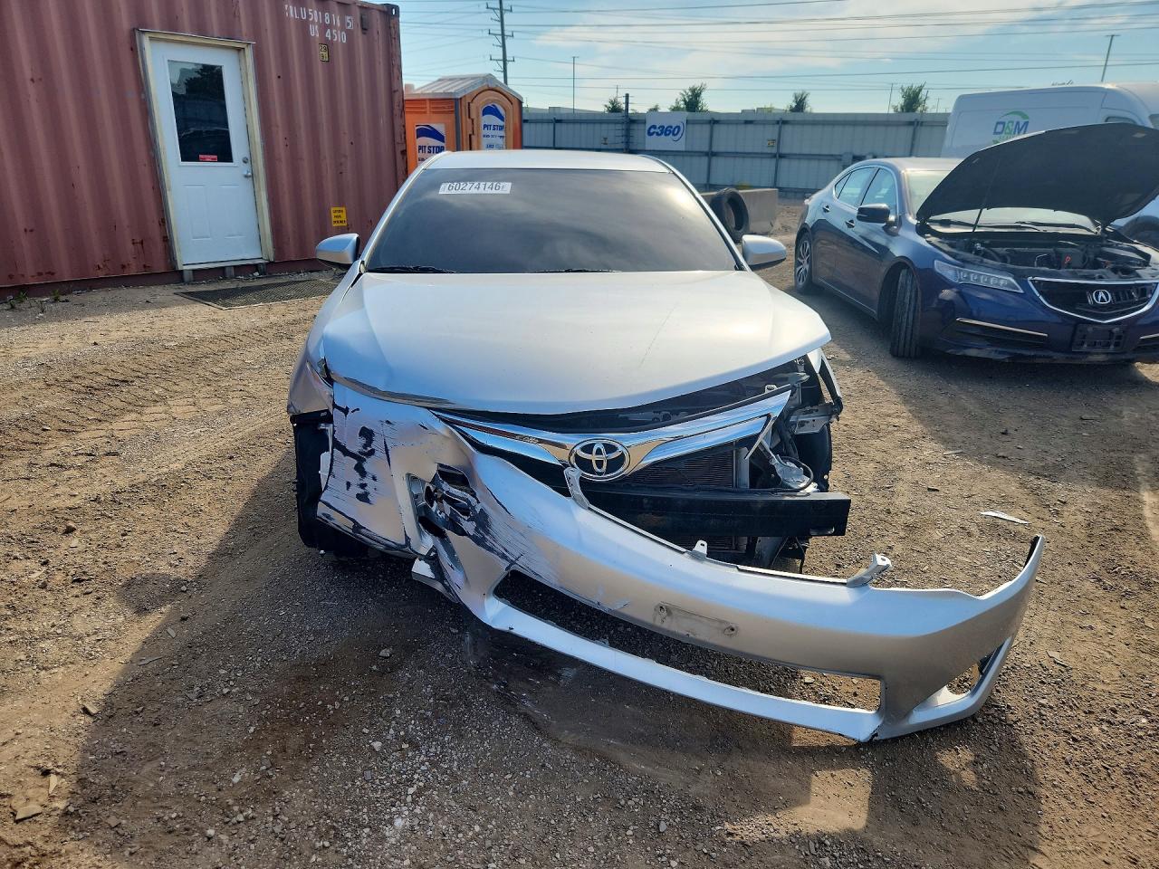 2014 Toyota Camry Le Silver vin: 4T4BF1FK9ER360262