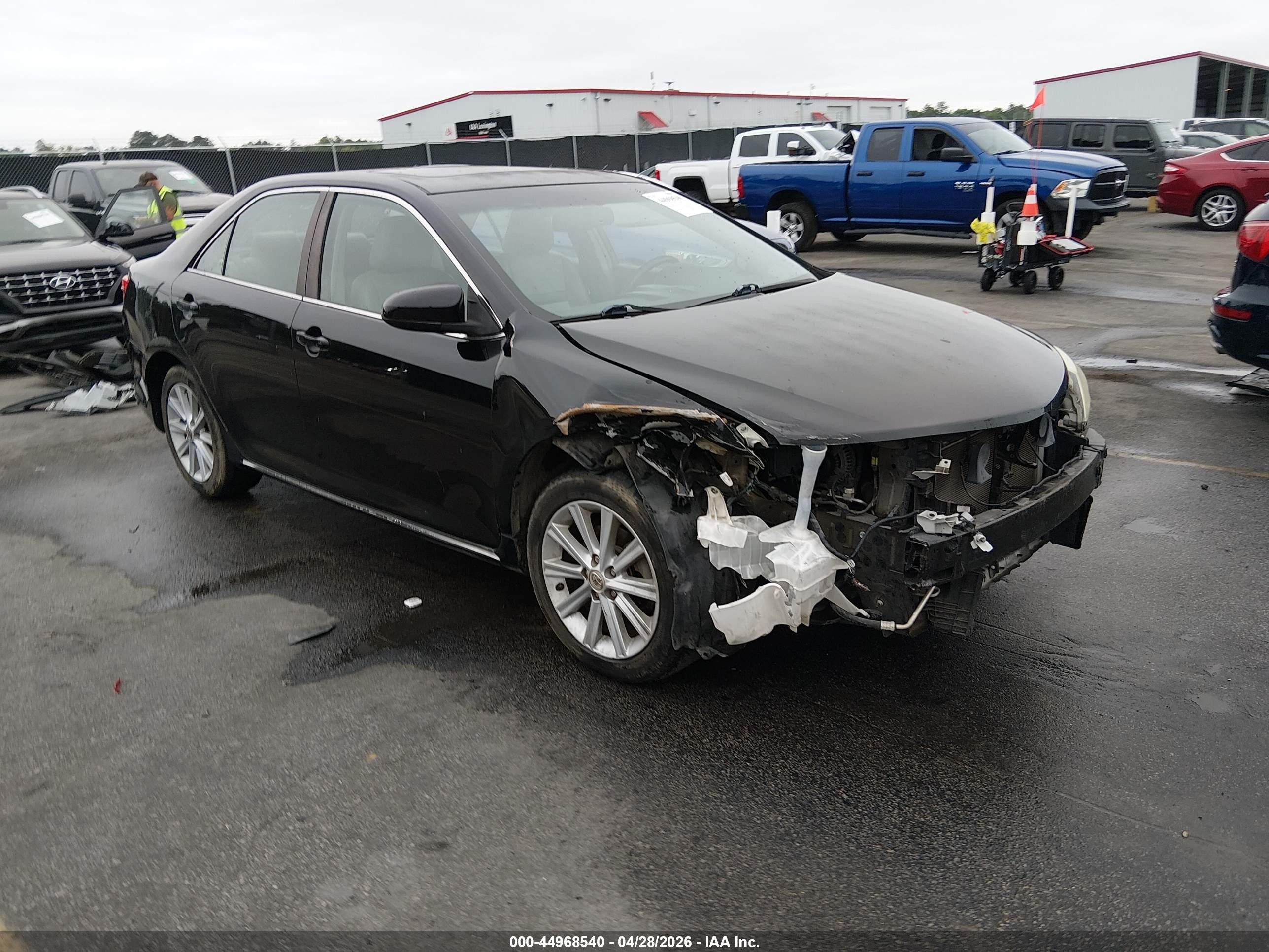 2014 Toyota Camry Xle Black vin: 4T4BF1FK9ER374548