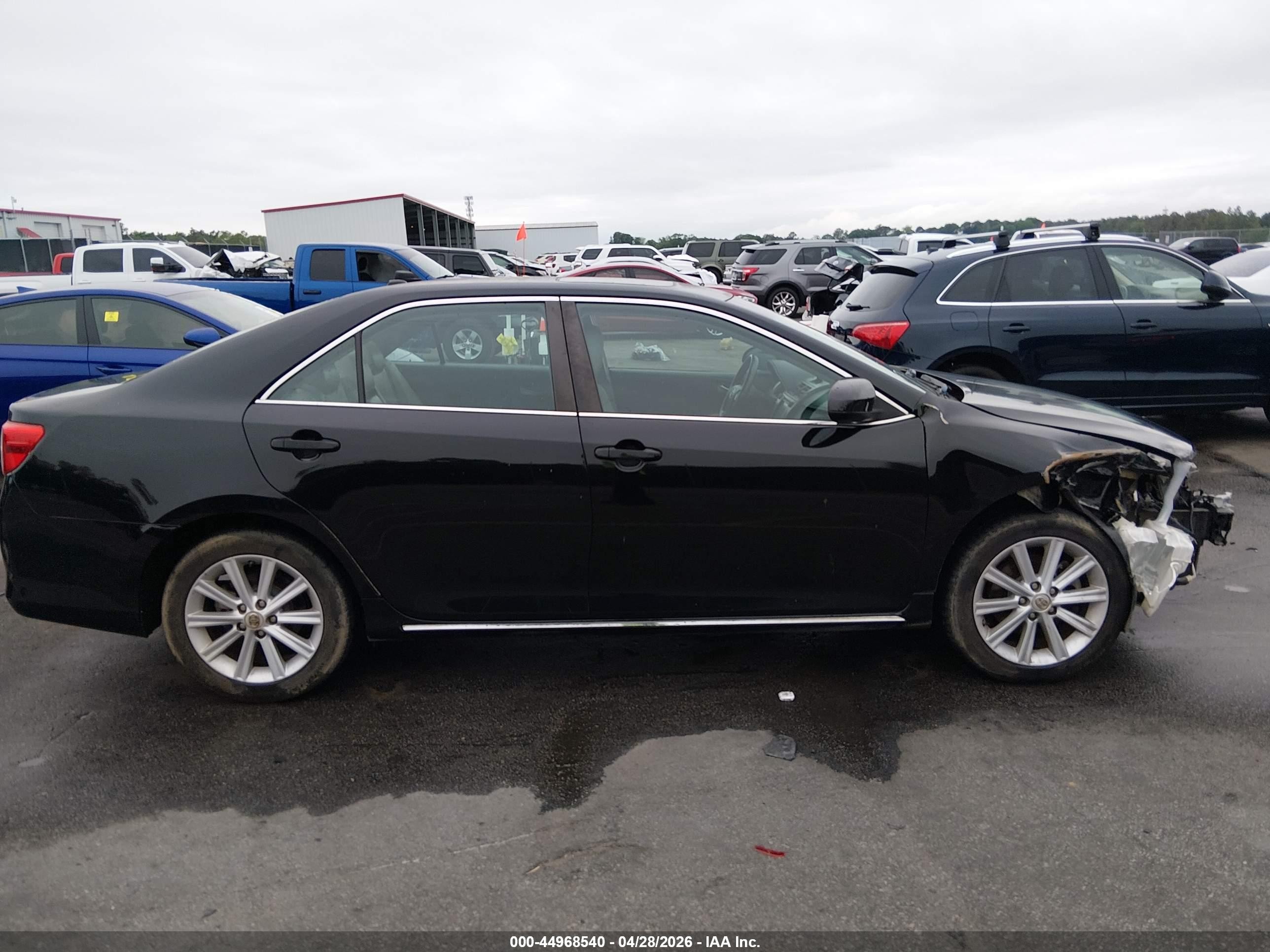 2014 Toyota Camry Xle Black vin: 4T4BF1FK9ER374548