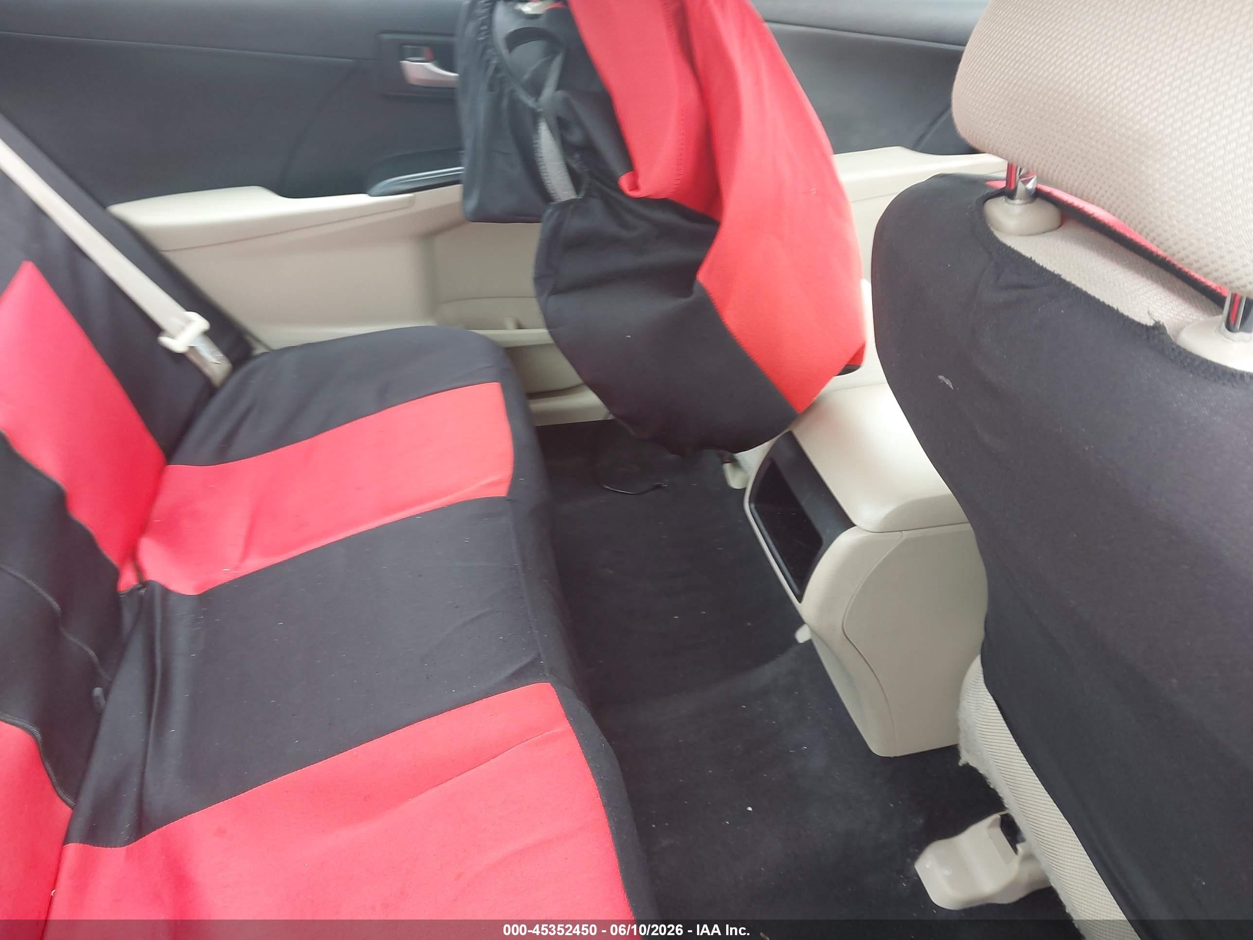 2014 Toyota Camry Le Red vin: 4T4BF1FK9ER384691