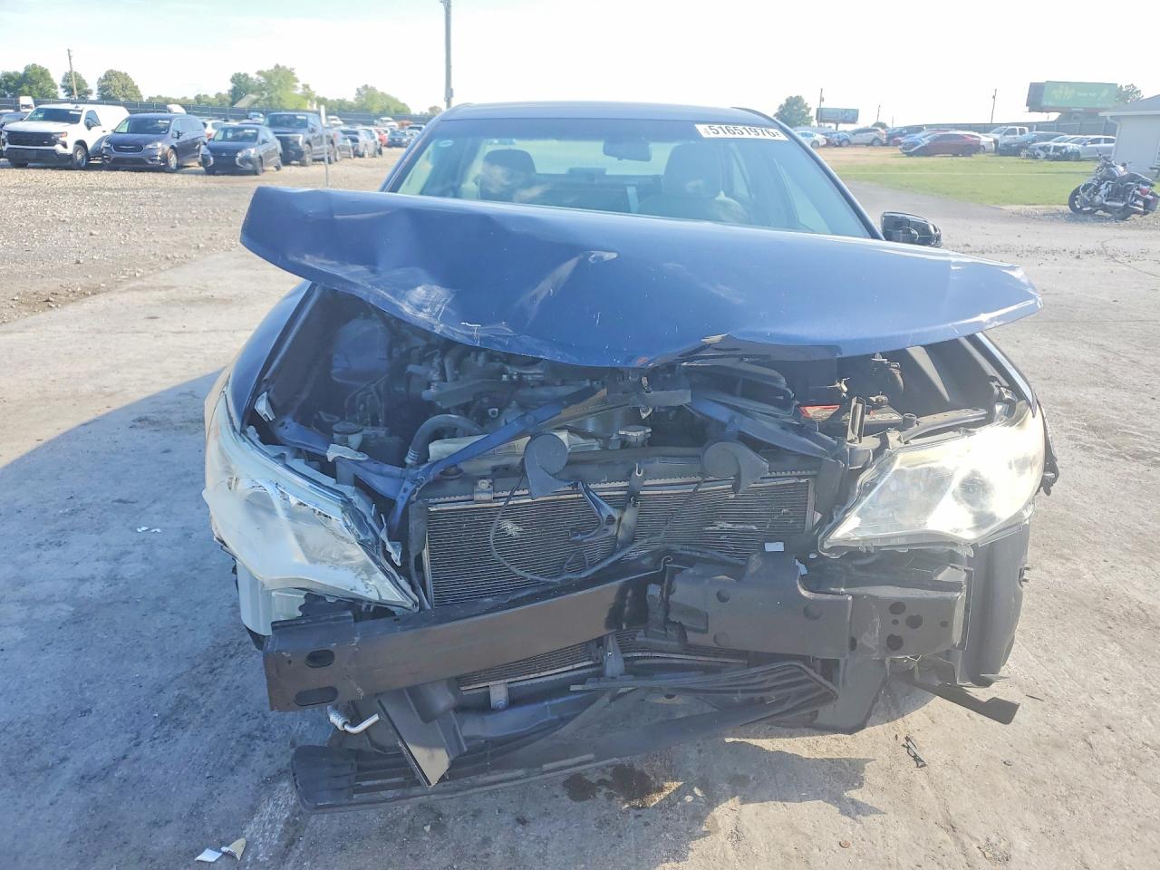 2014 Toyota Camry Le Blue vin: 4T4BF1FK9ER397022