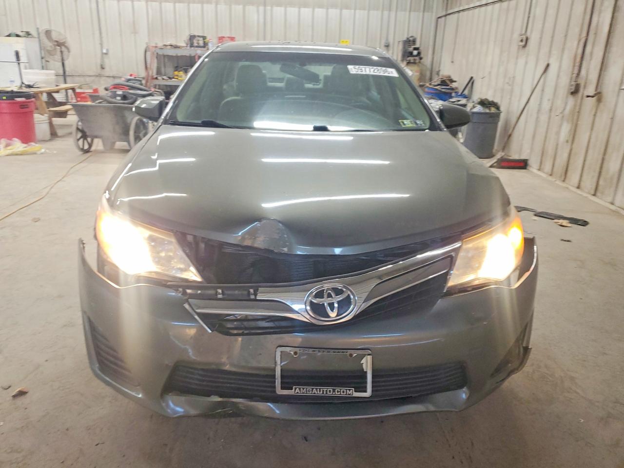 2014 Toyota Camry Le Серый vin: 4T4BF1FK9ER398462