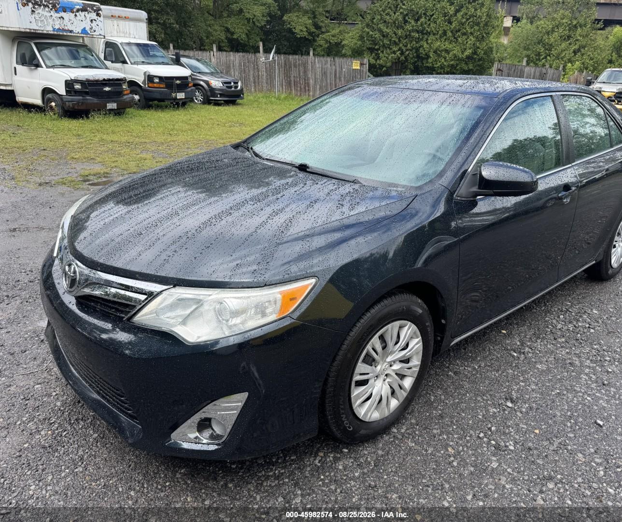 2014 Toyota Camry Le Синий vin: 4T4BF1FK9ER401098