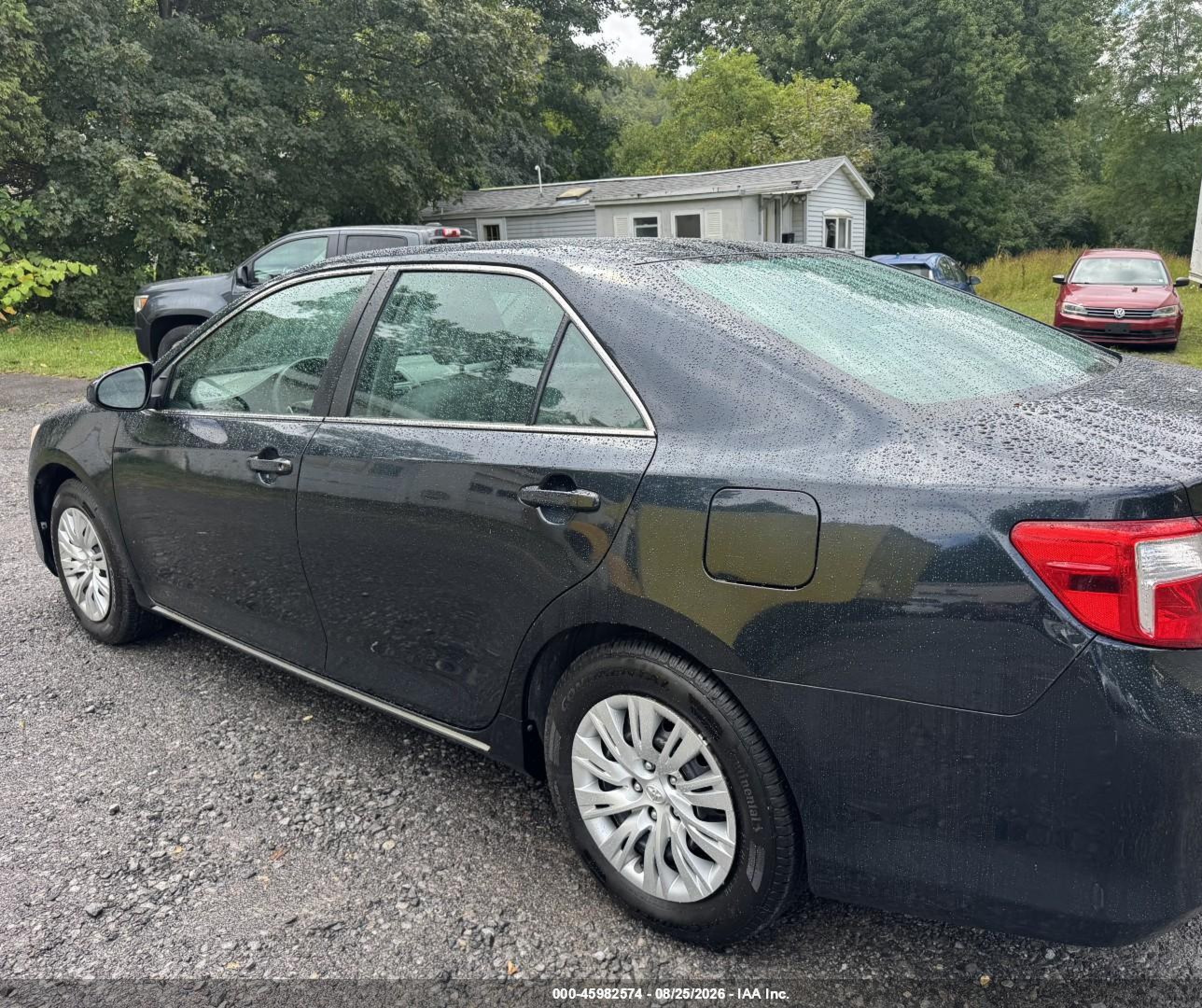 2014 Toyota Camry Le Синий vin: 4T4BF1FK9ER401098