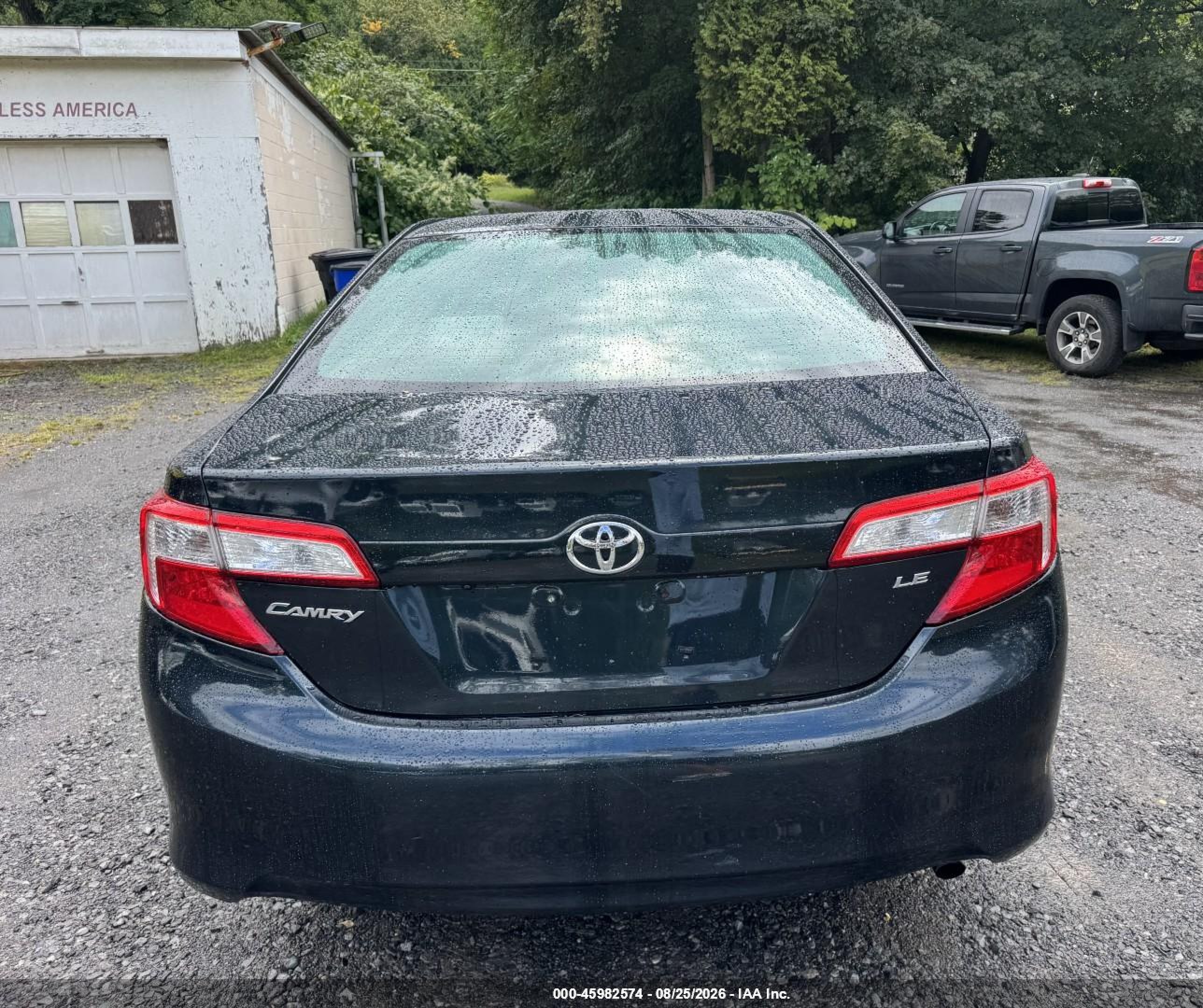 2014 Toyota Camry Le Синий vin: 4T4BF1FK9ER401098