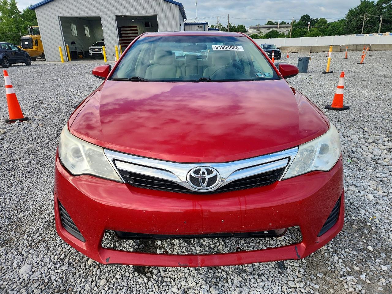 2014 Toyota Camry Le Красный vin: 4T4BF1FK9ER402137