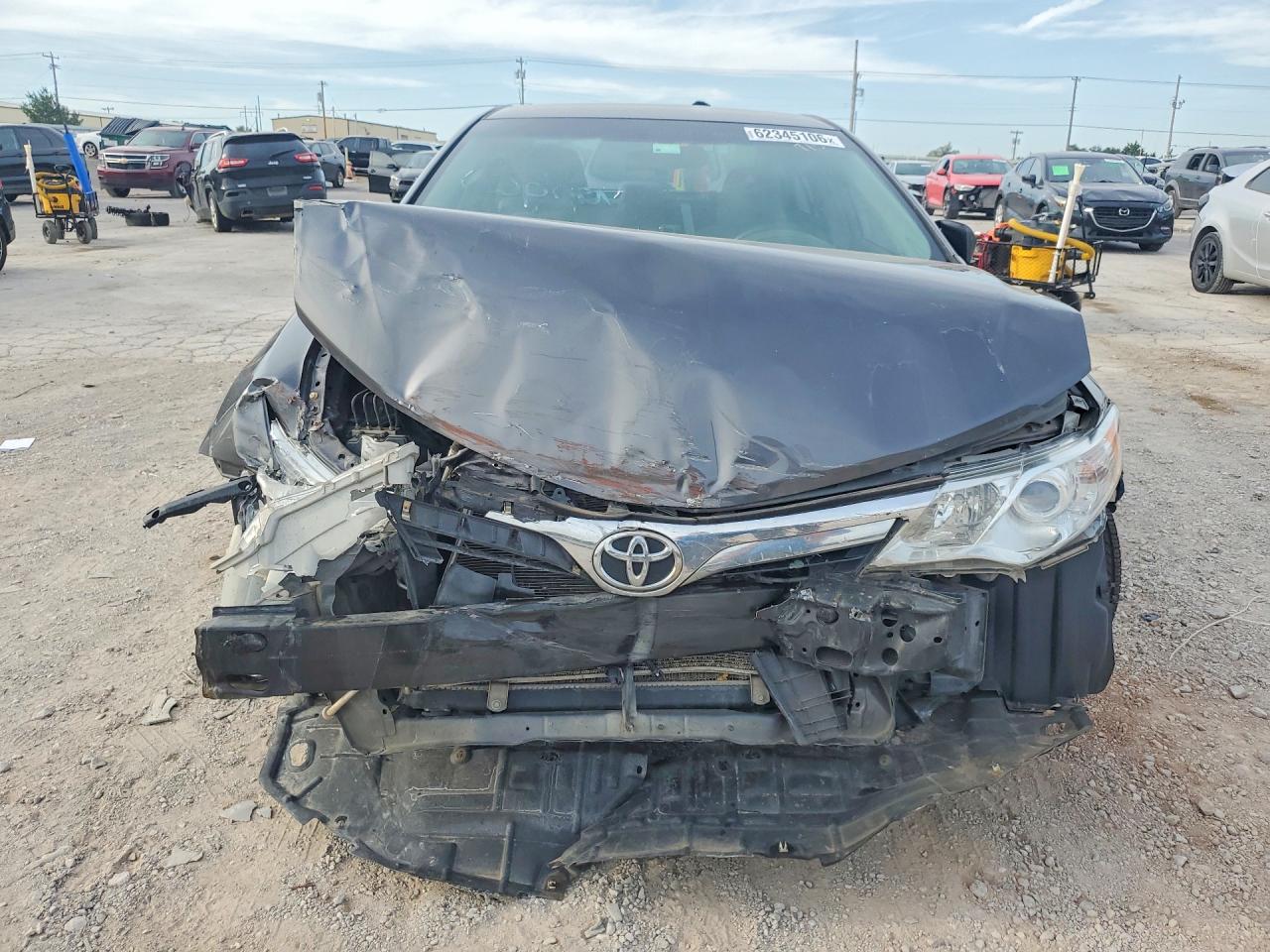 2014 Toyota Camry Le Gray vin: 4T4BF1FK9ER427152