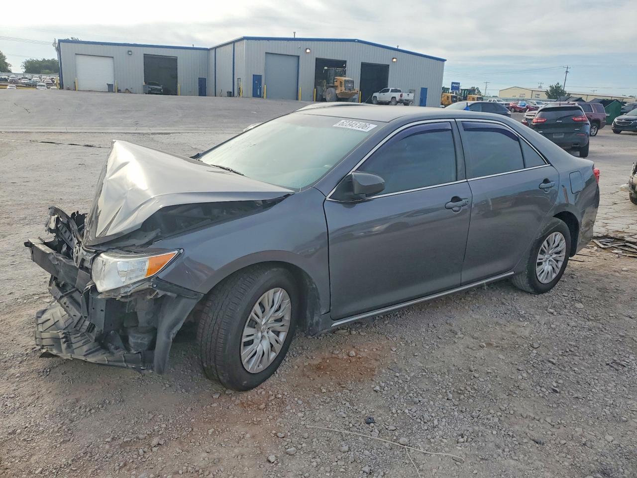 2014 Toyota Camry Le Gray vin: 4T4BF1FK9ER427152