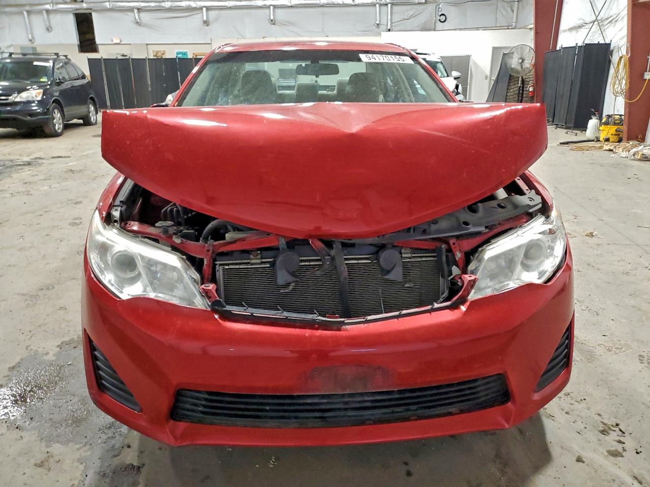 2014 Toyota Camry L Red vin: 4T4BF1FK9ER436885