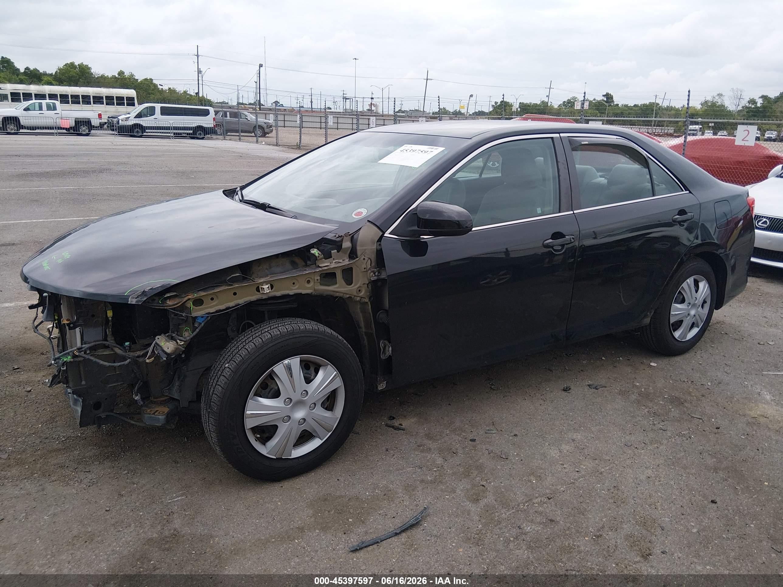 2014 Toyota Camry Le Black vin: 4T4BF1FK9ER437518